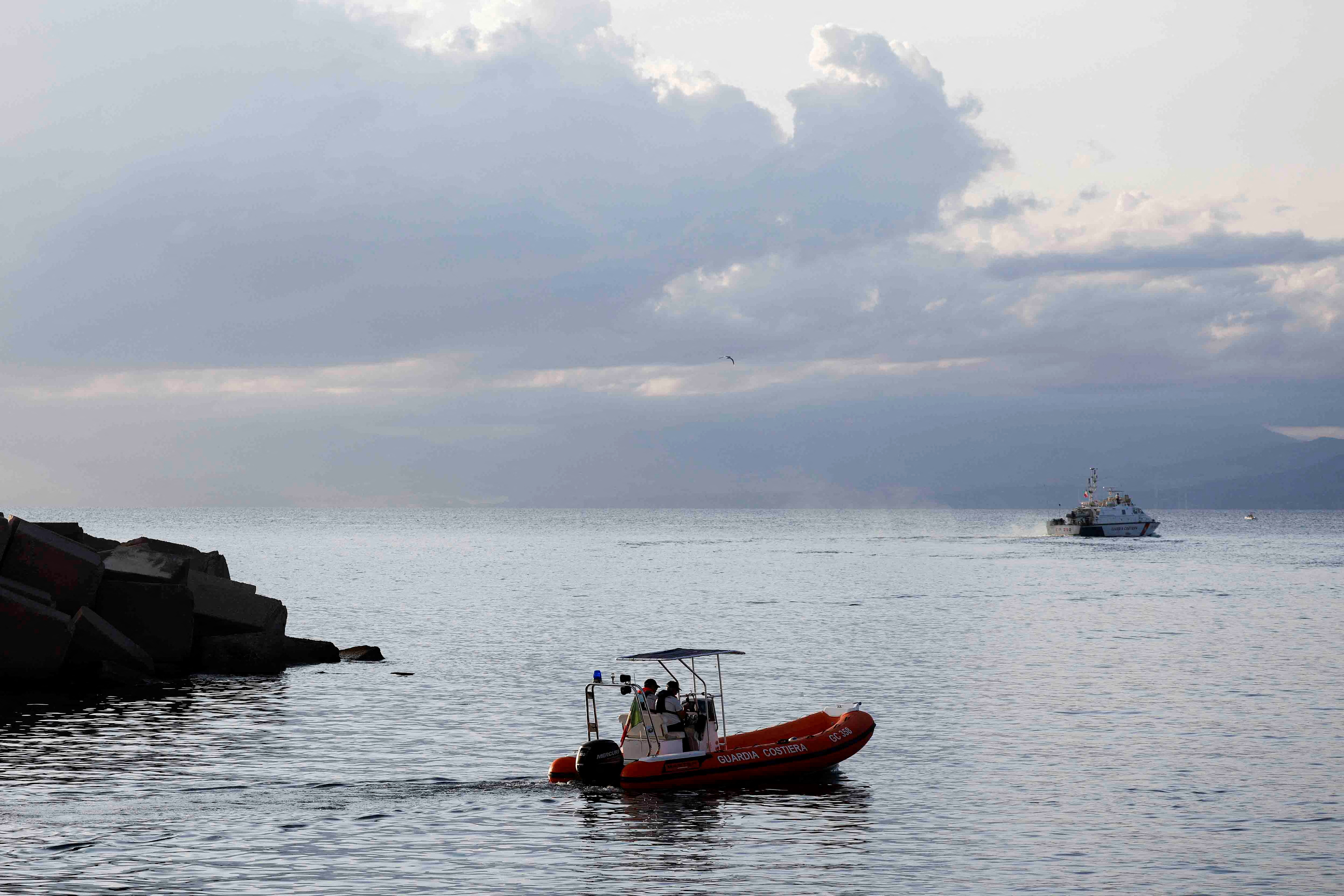 cover Search resumes for six missing after Mike Lynch&#8217;s yacht sank, but hopes dim