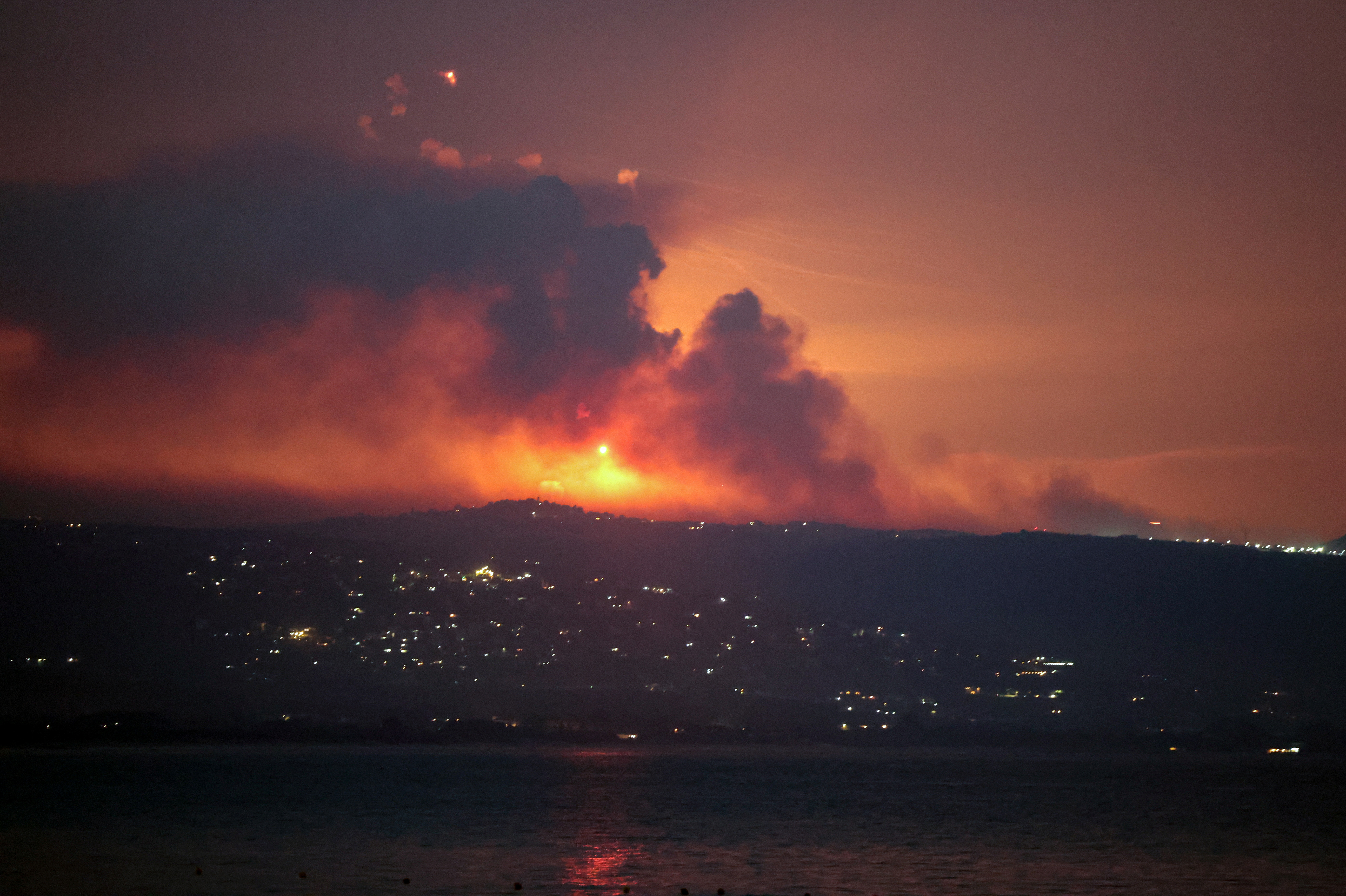 image Major Israel-Hezbollah missile exchange as region fears escalation