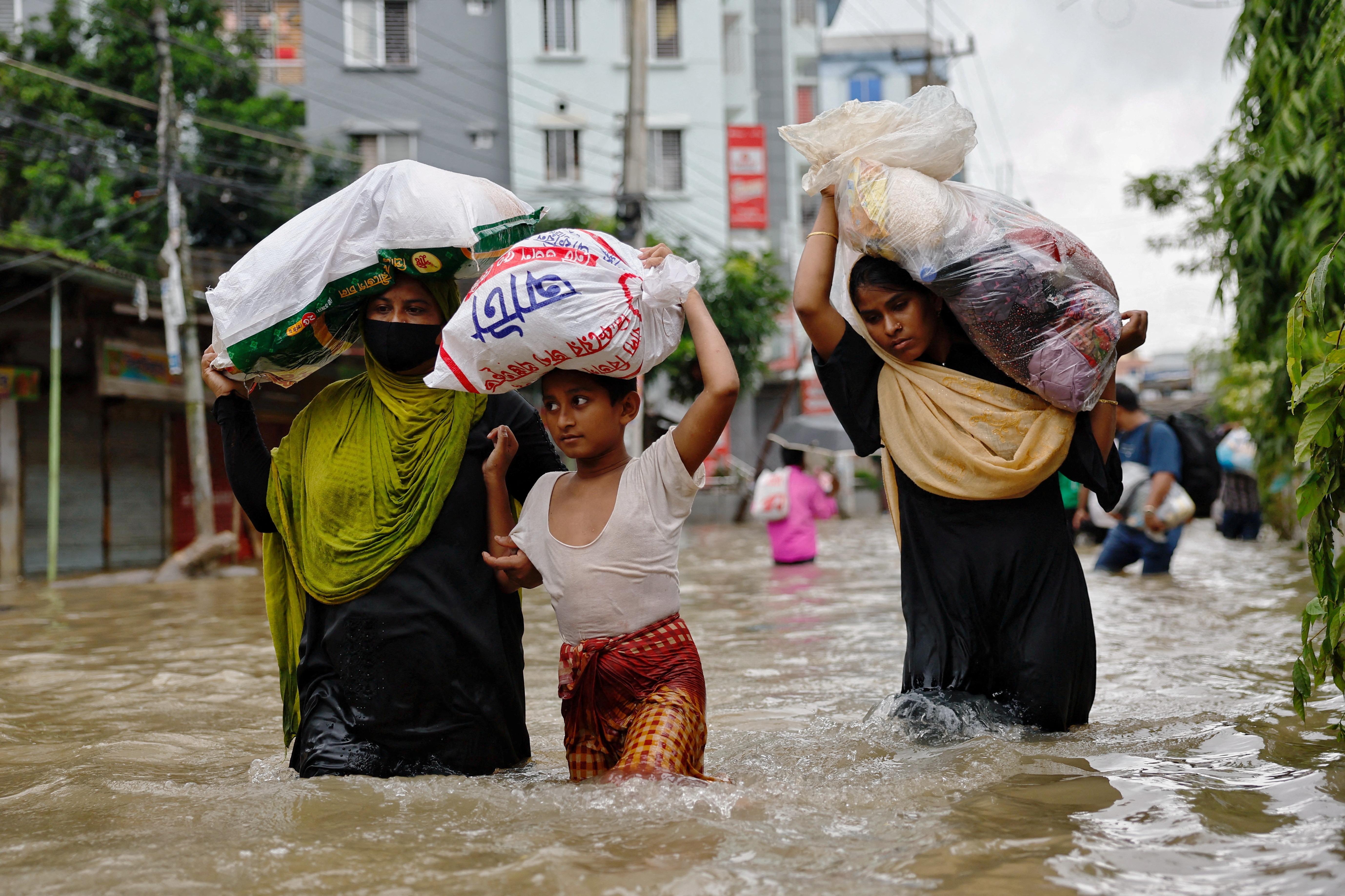 image Twenty dead, 5 million affected in Bangladesh floods