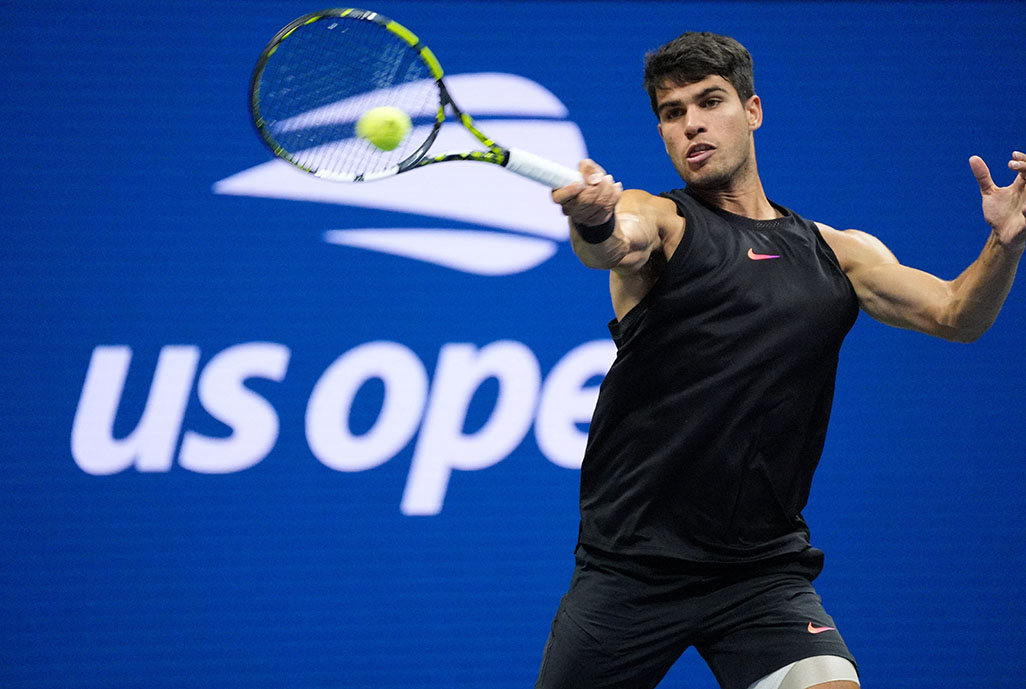 image Alcaraz looks to keep Grand Slam streak going (Order of Play)