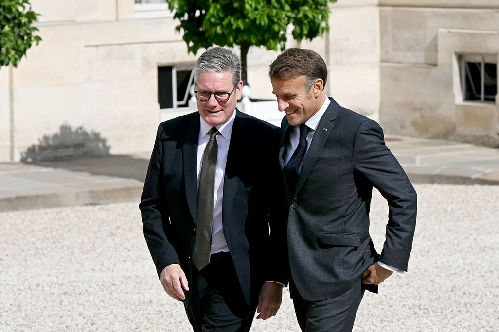 image Macron, Starmer pledge deeper ties between France and Britain