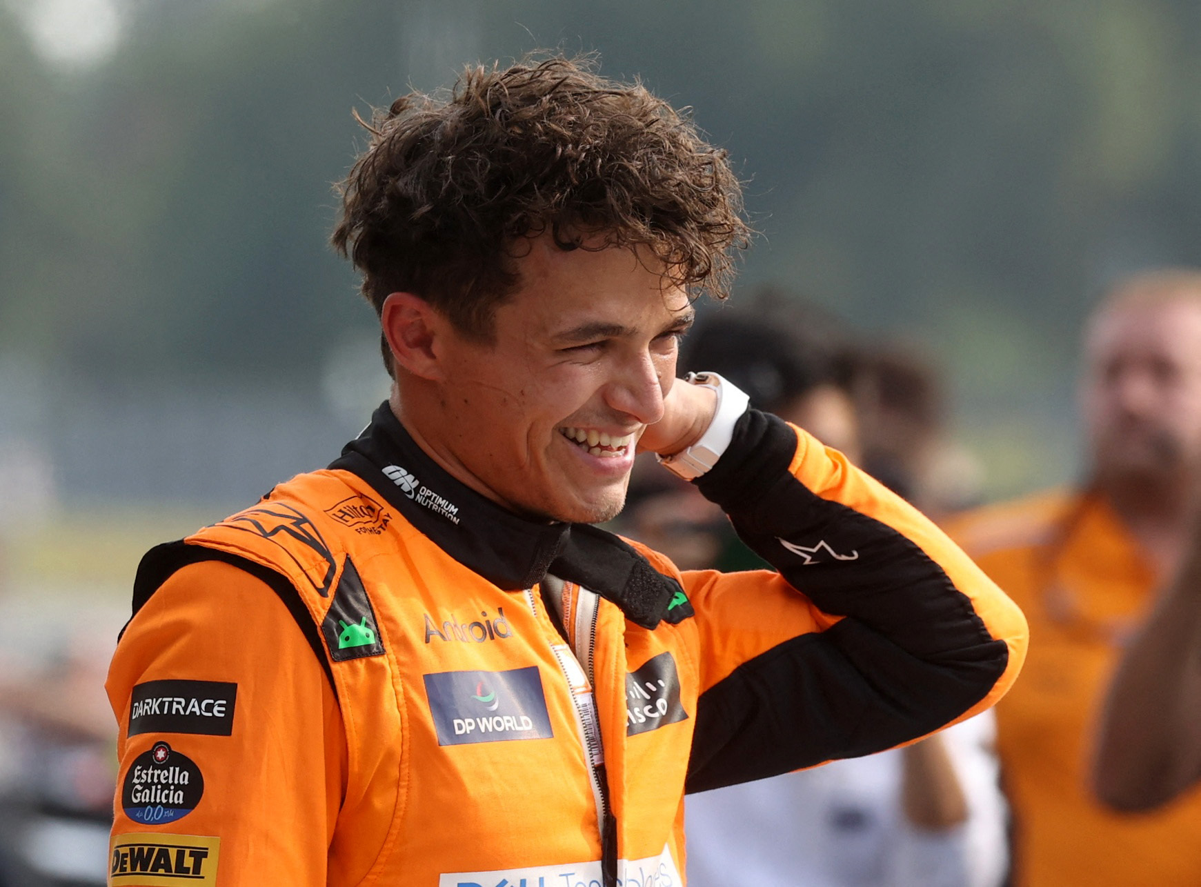 image Norris leads McLaren front-row sweep with Monza pole