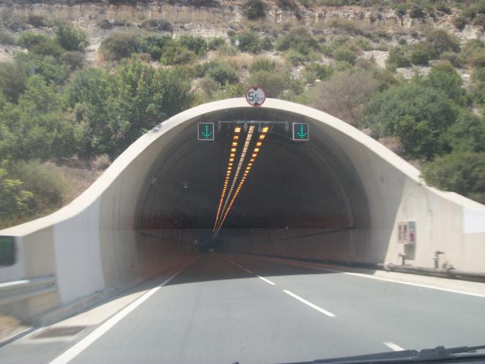 image Water leak in Paphos-Limassol road tunnel