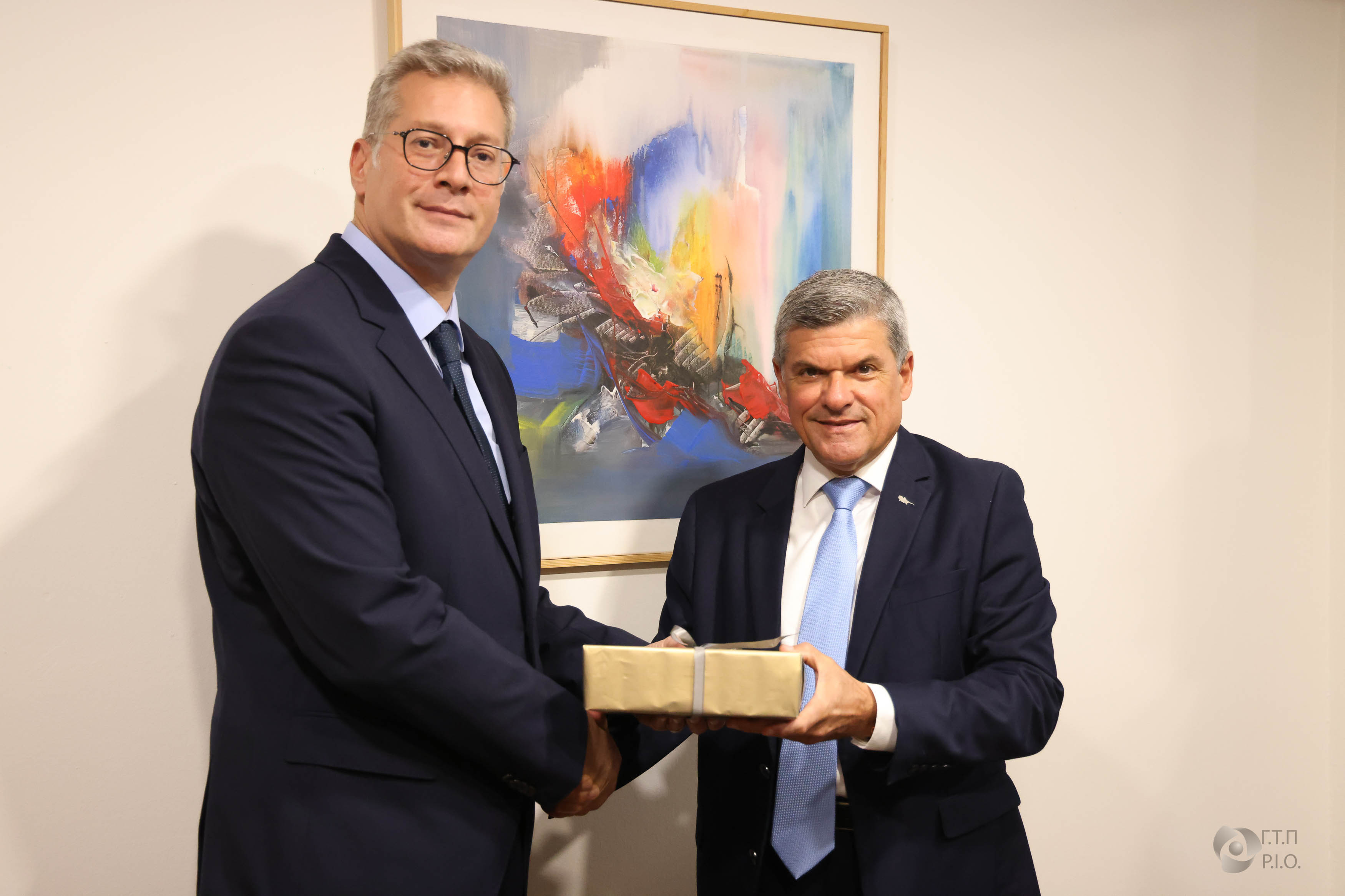 image Papanastasiou talks ‘speeding up’ natural gas exploitation with Egyptian petrol minister