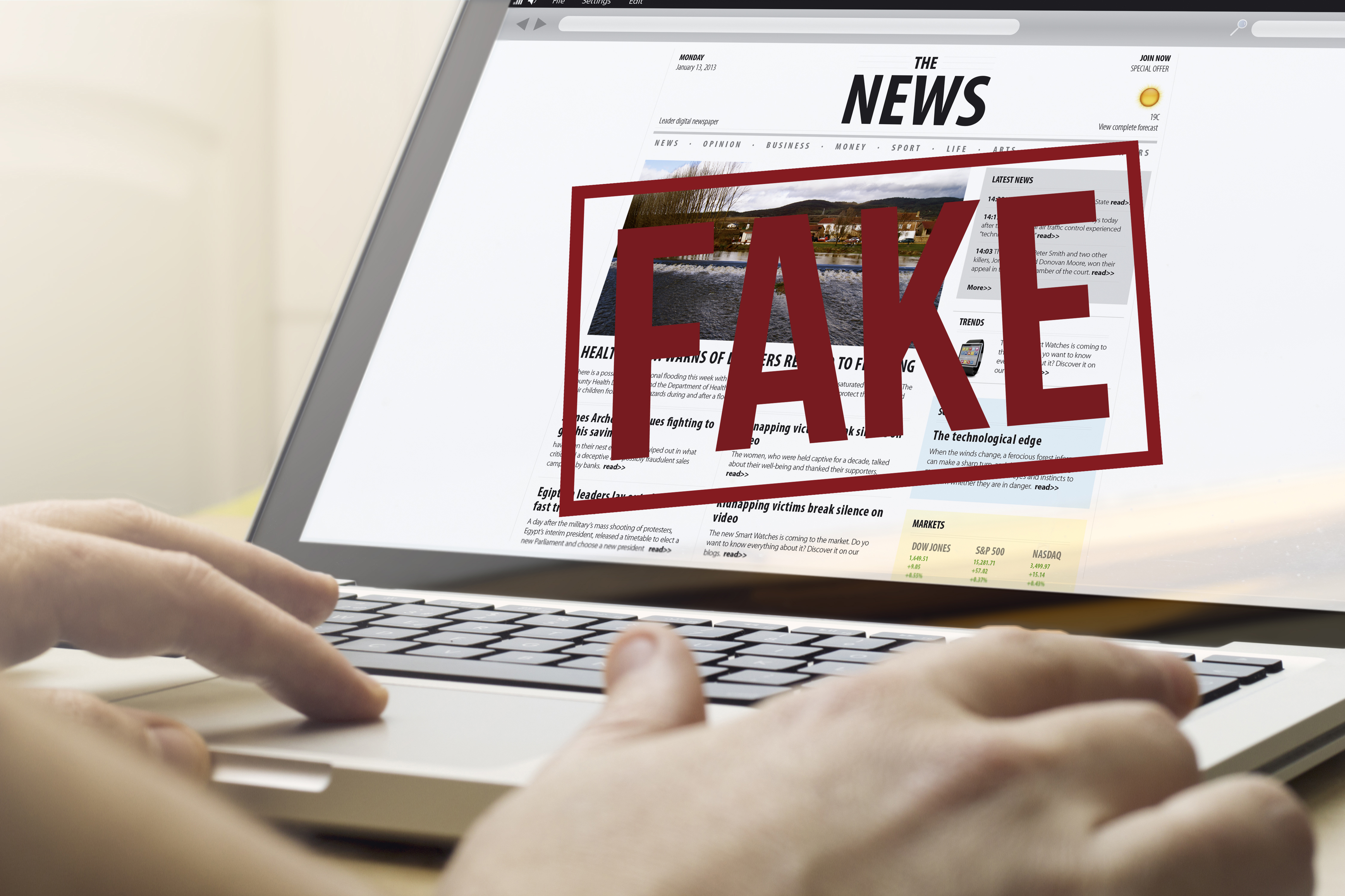 image Fury over fake news bill