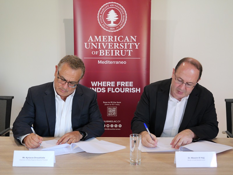 image AUB Mediterraneo and PRBT sign MoU