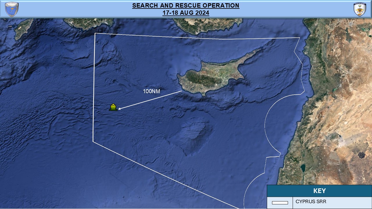 image Man rescued from seas off Paphos