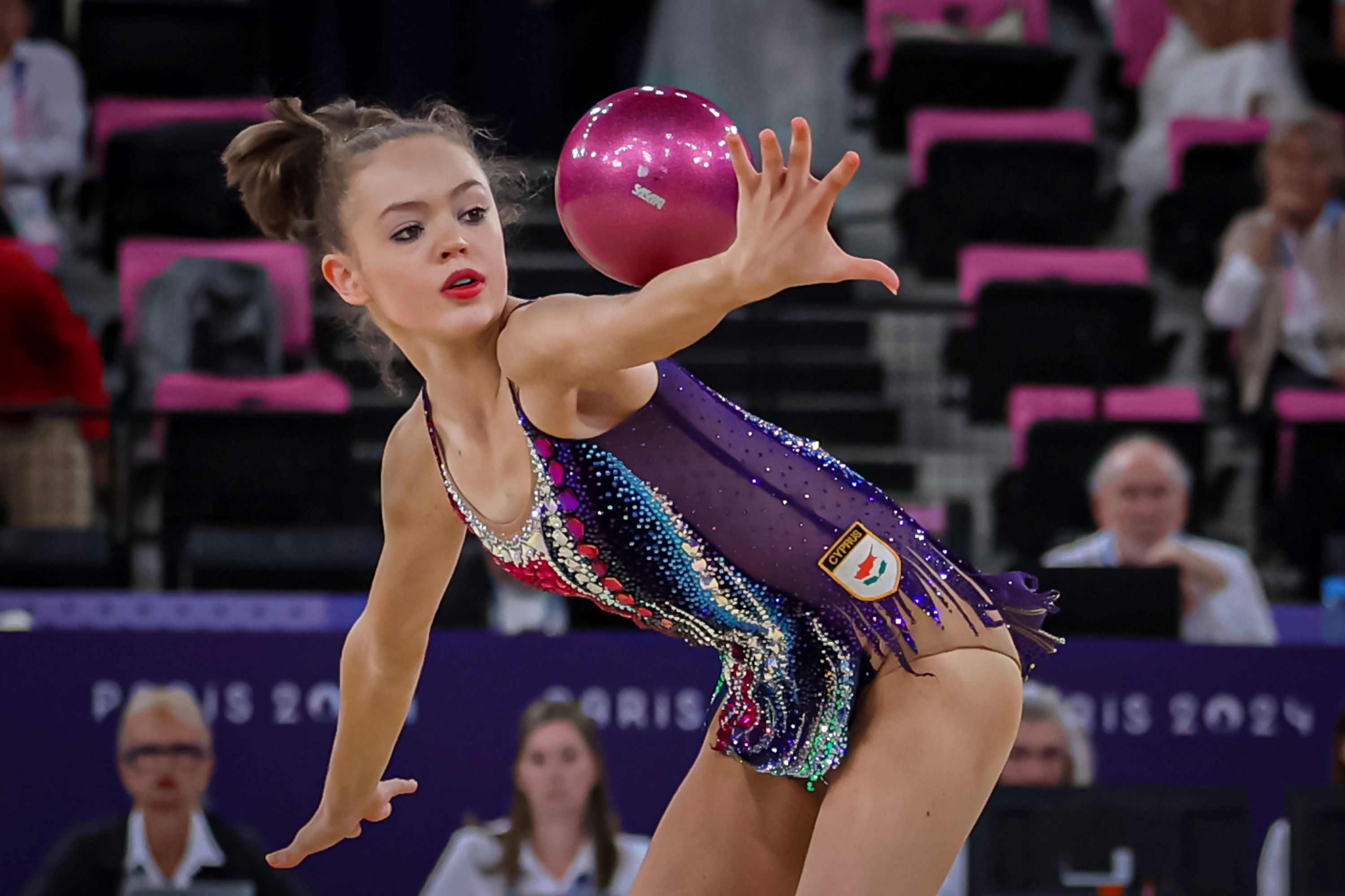 image Cyprus’ Tugolukova places 16th in rhythmic gymnastics