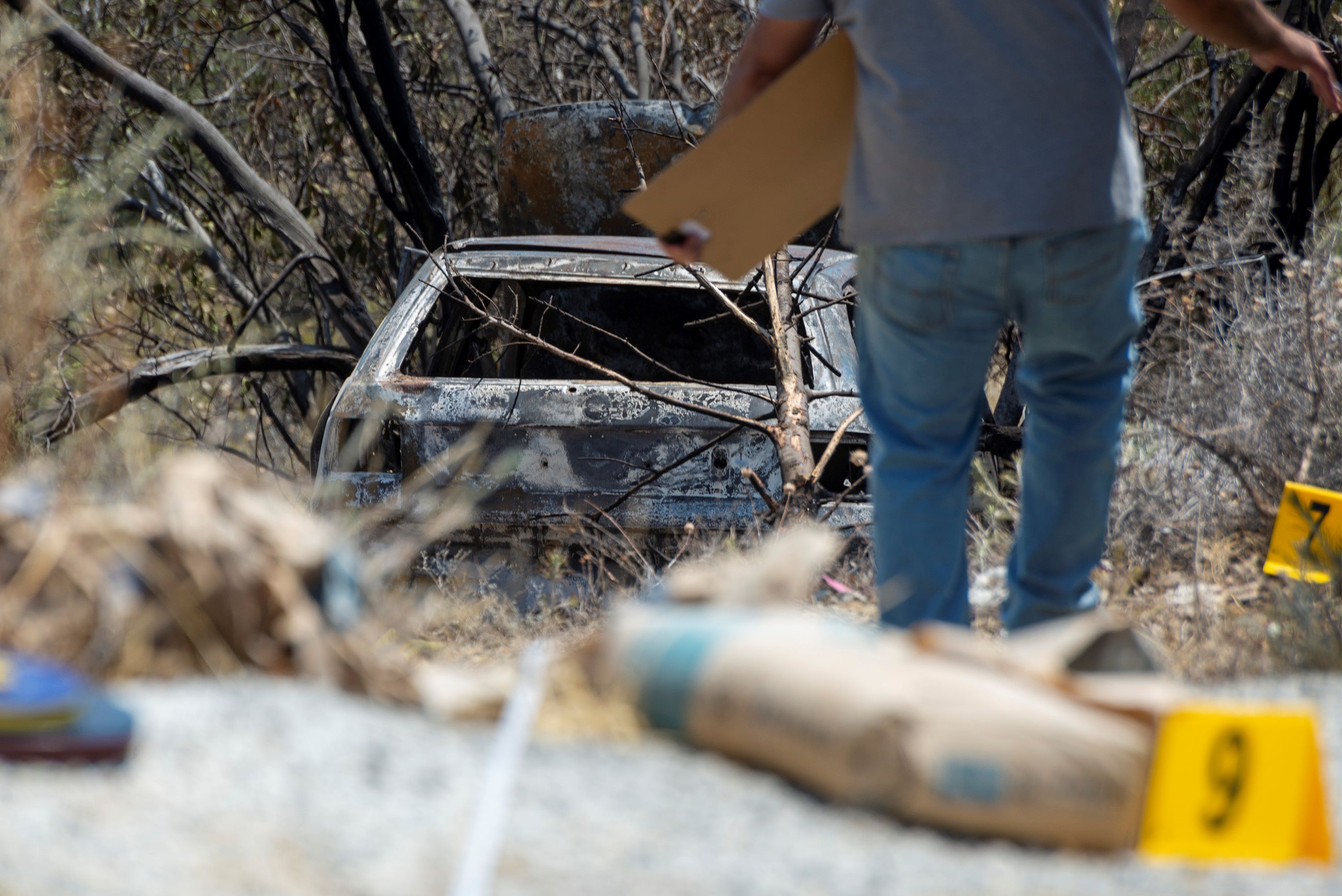 image Trial of burning car murder suspects adjourned until September