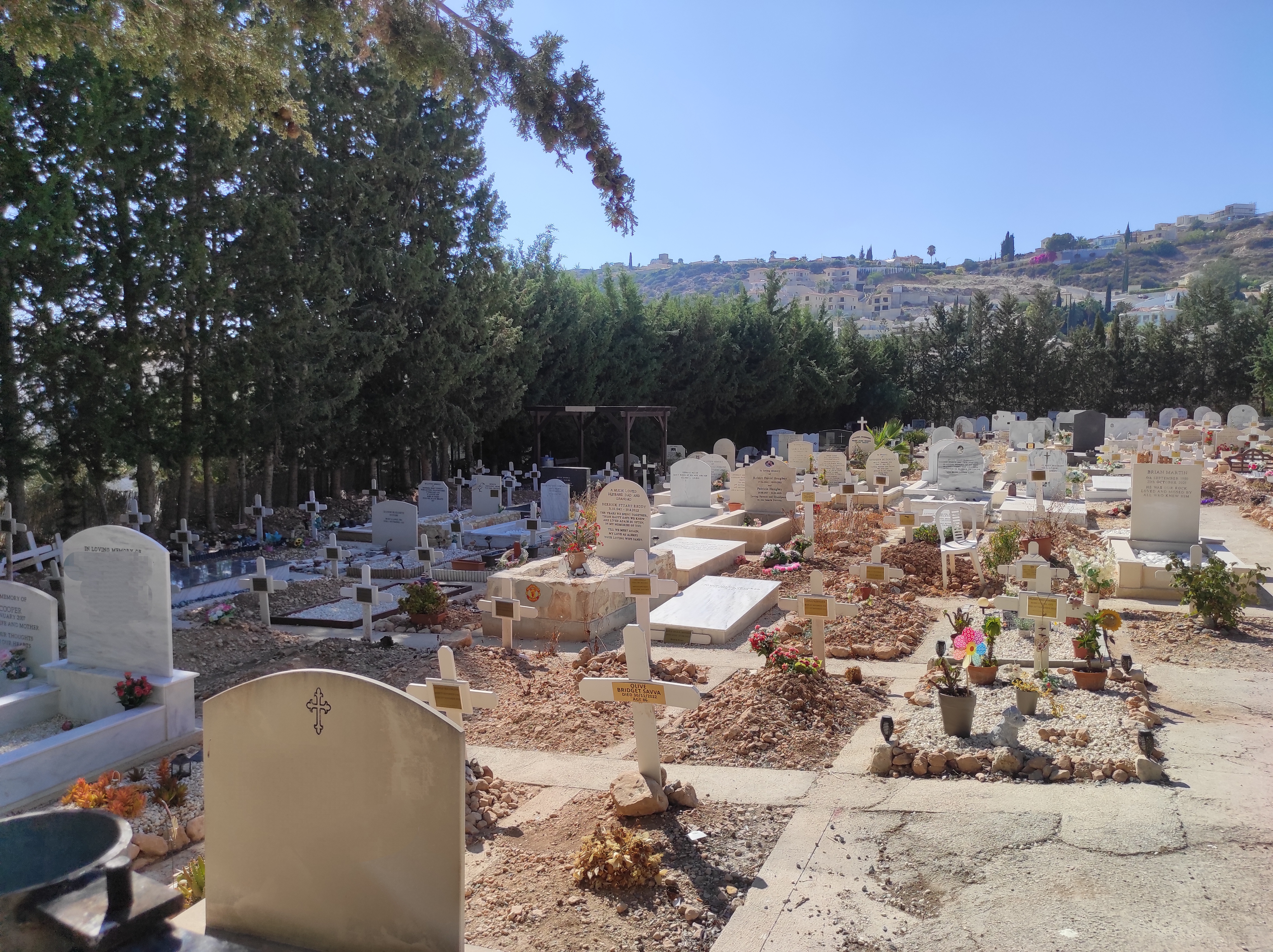 image Peyia’s expat cemetery full to bursting