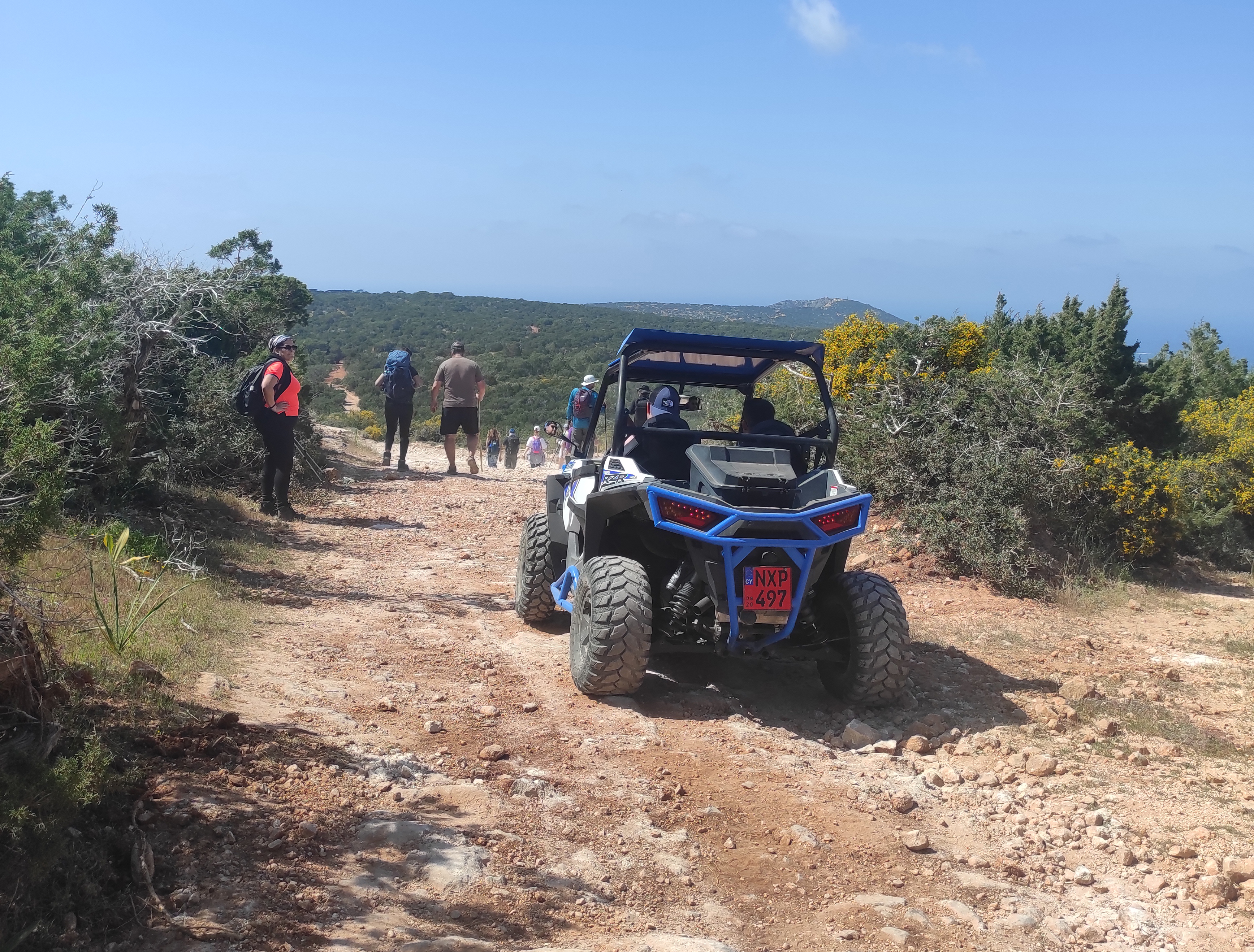image Quad bike ends up in sea after Paphos accident
