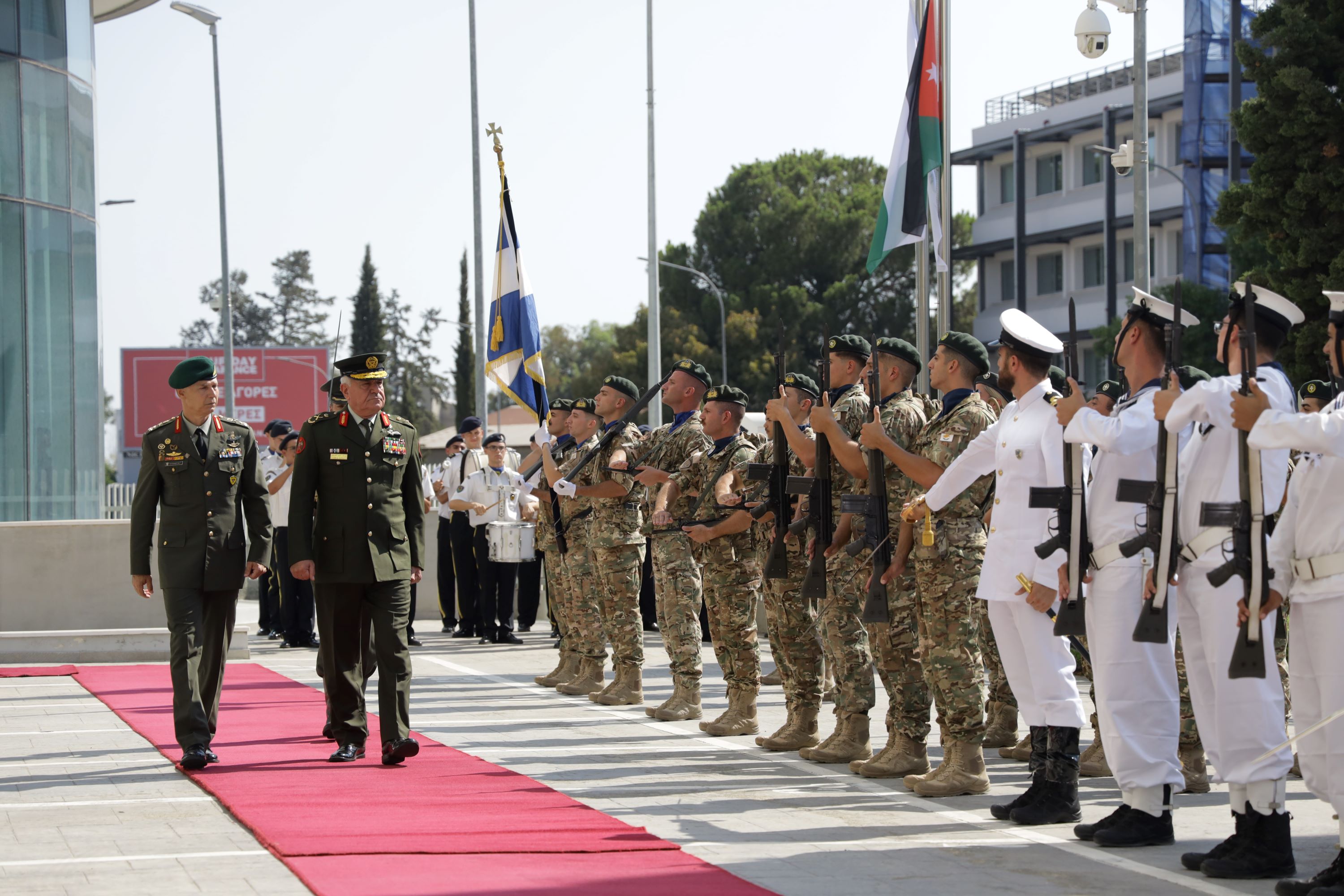 image Cyprus, Jordan to deepen military cooperation