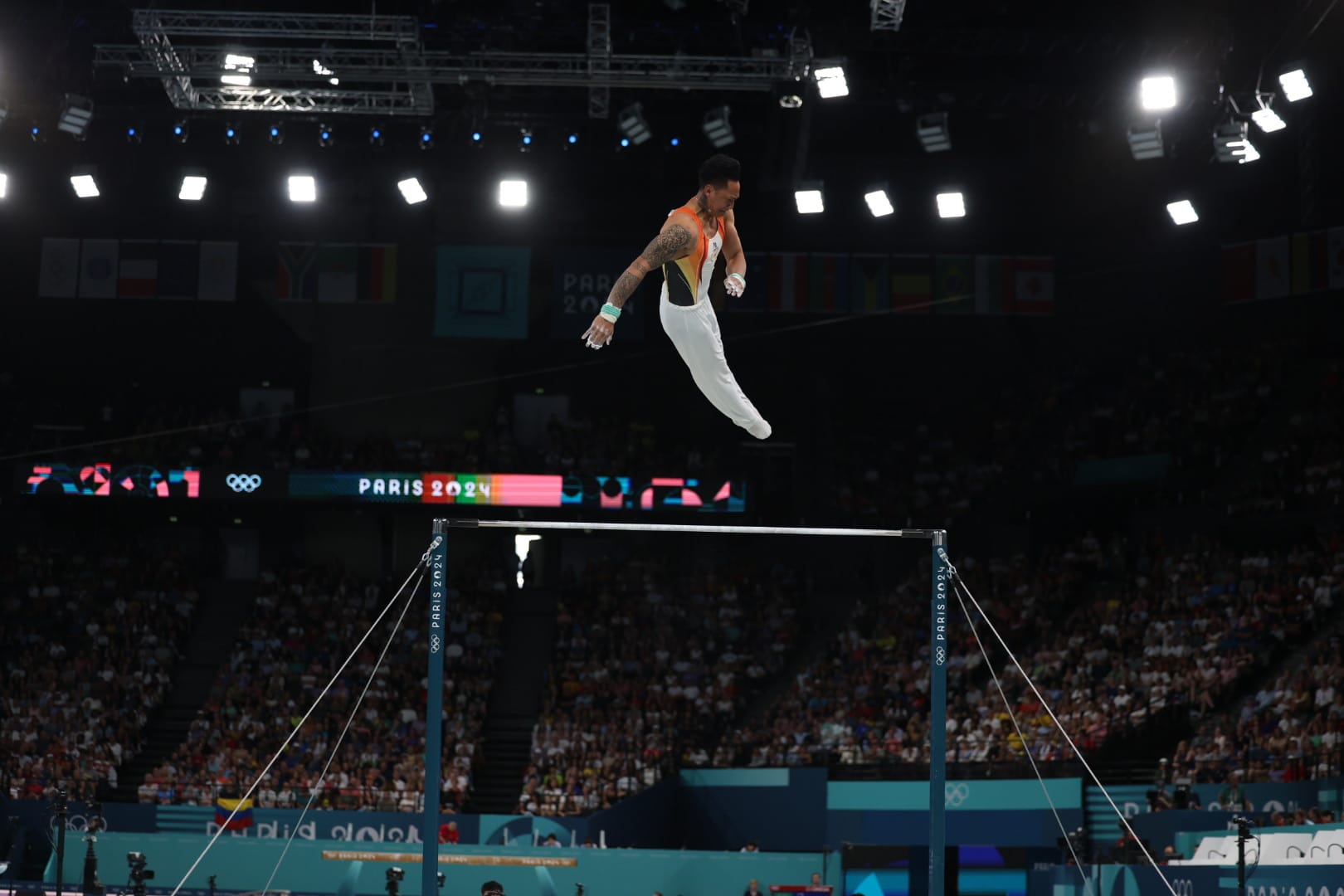 image Georgiou finishes 6th at Olympic horizontal bar final