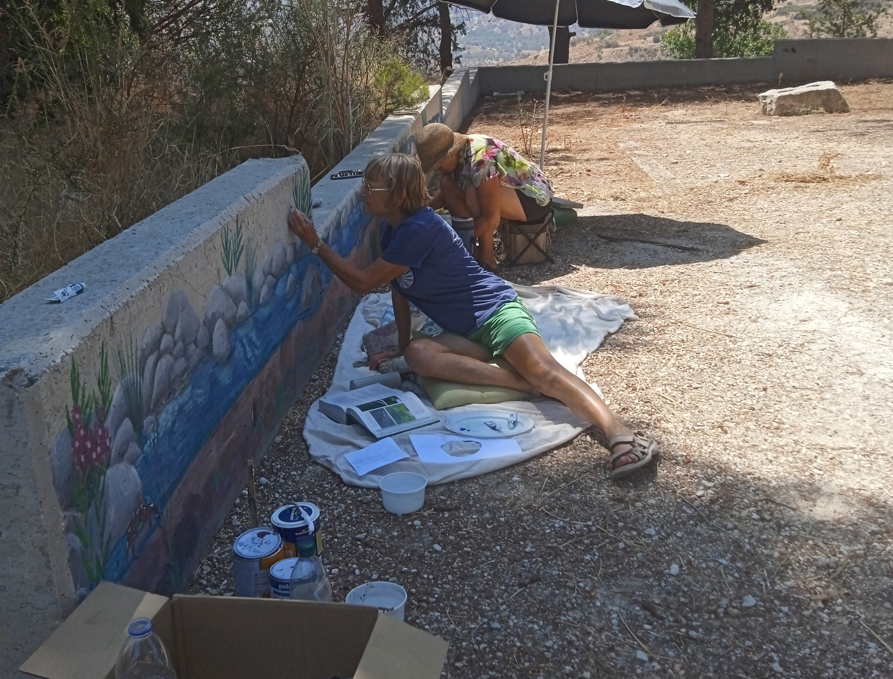 image Public invited to add species to river mural in Episkopi