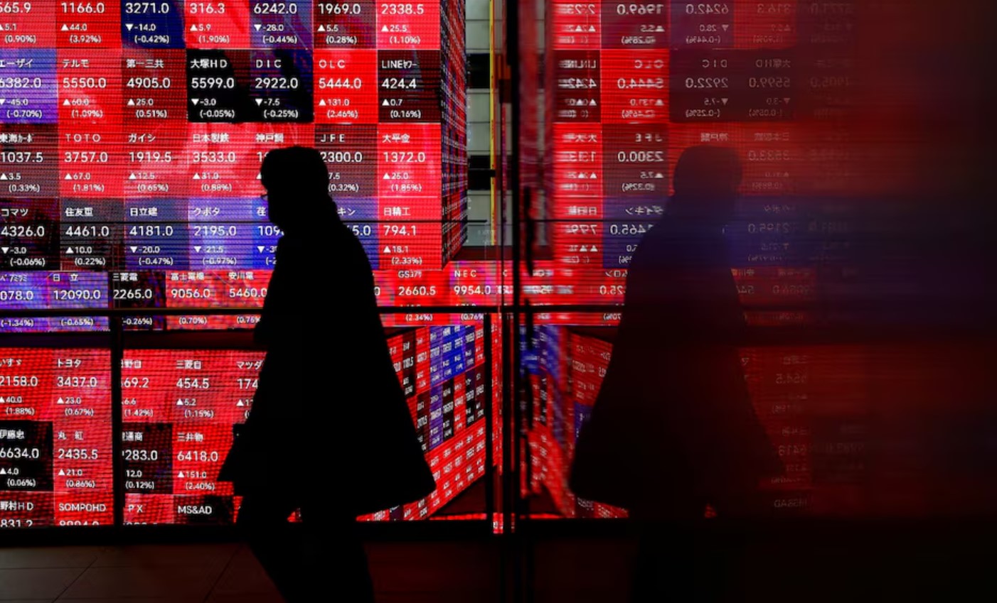 image Markets in turmoil as Japanese Nikkei nosedives 13 per cent