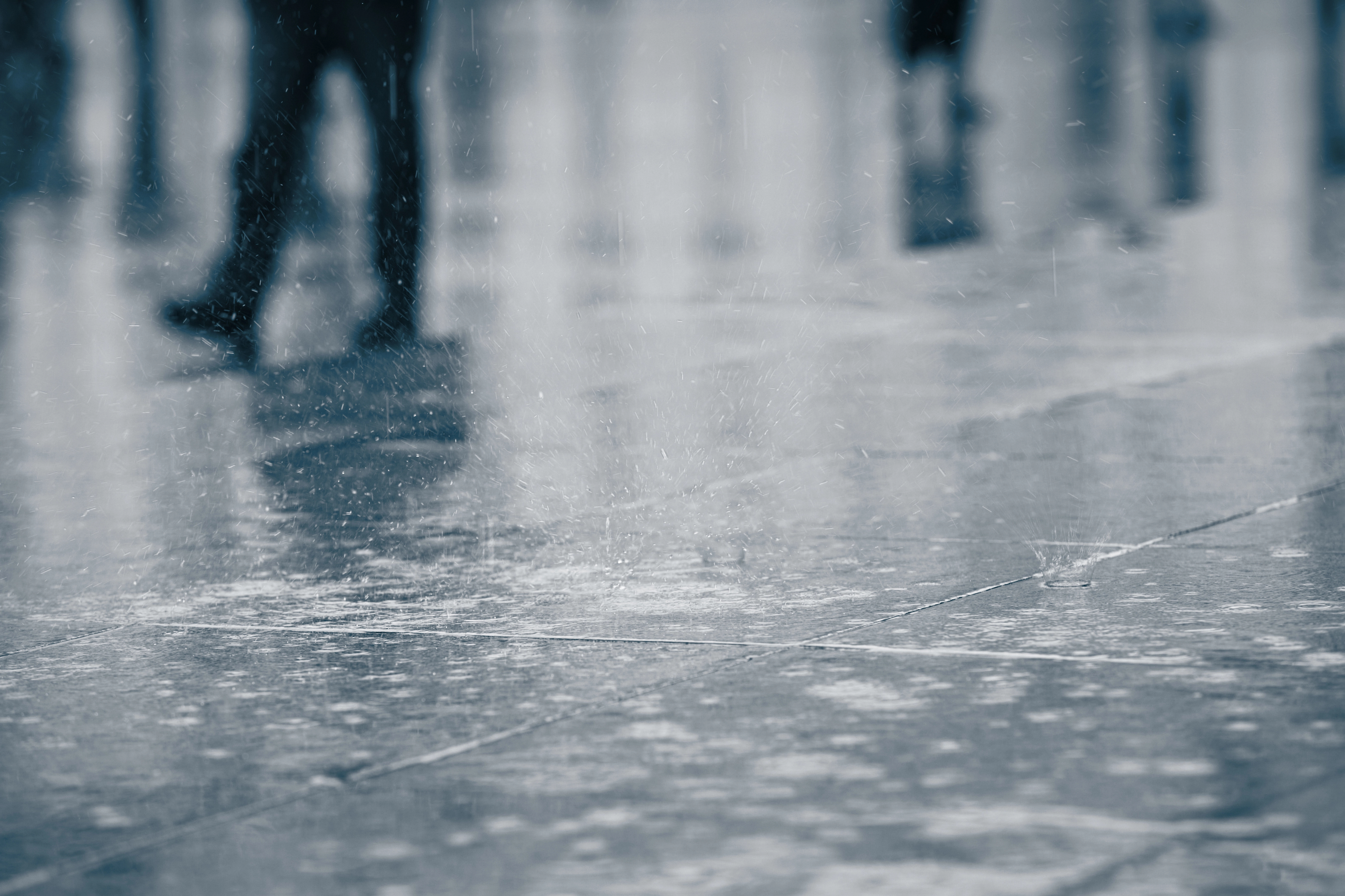 image Rain hits some areas, with more storms expected throughout the week