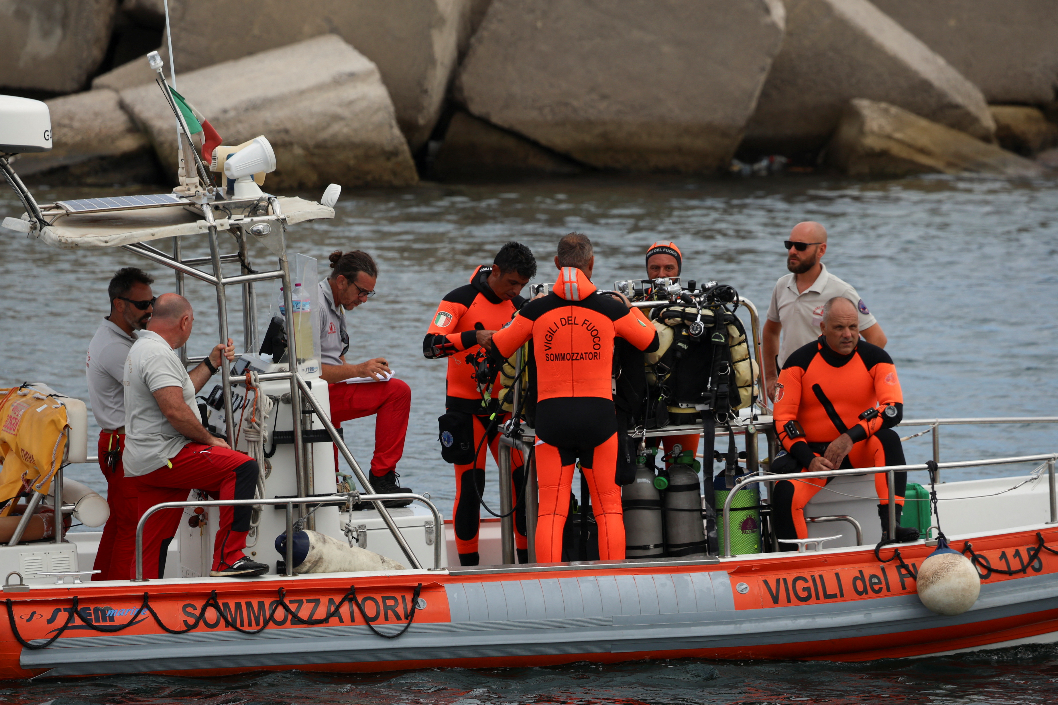 image Four bodies retrieved from Mike Lynch&#8217;s sunken yacht in Sicily