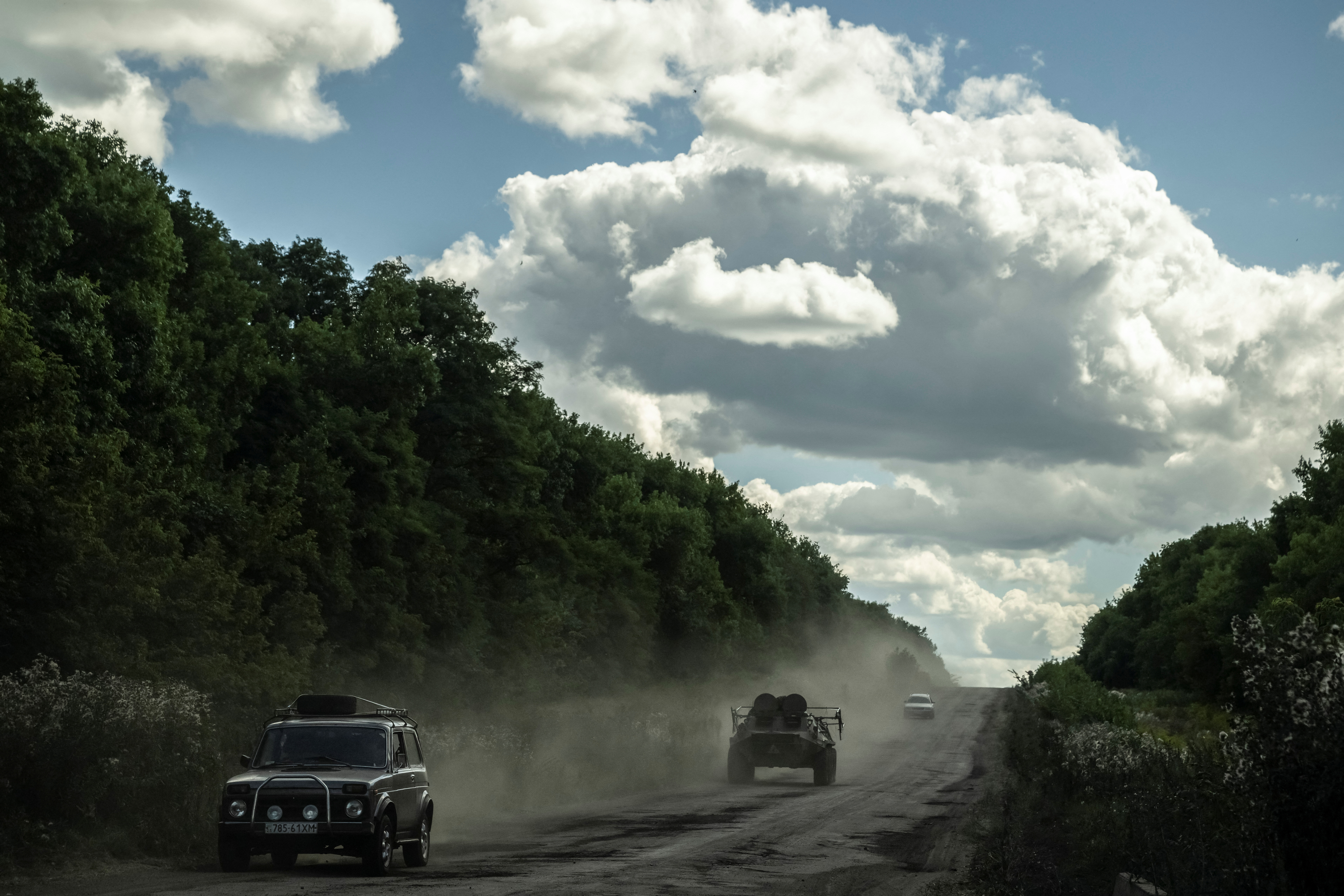 image Ukraine restricts civilian movements in border area of Sumy region