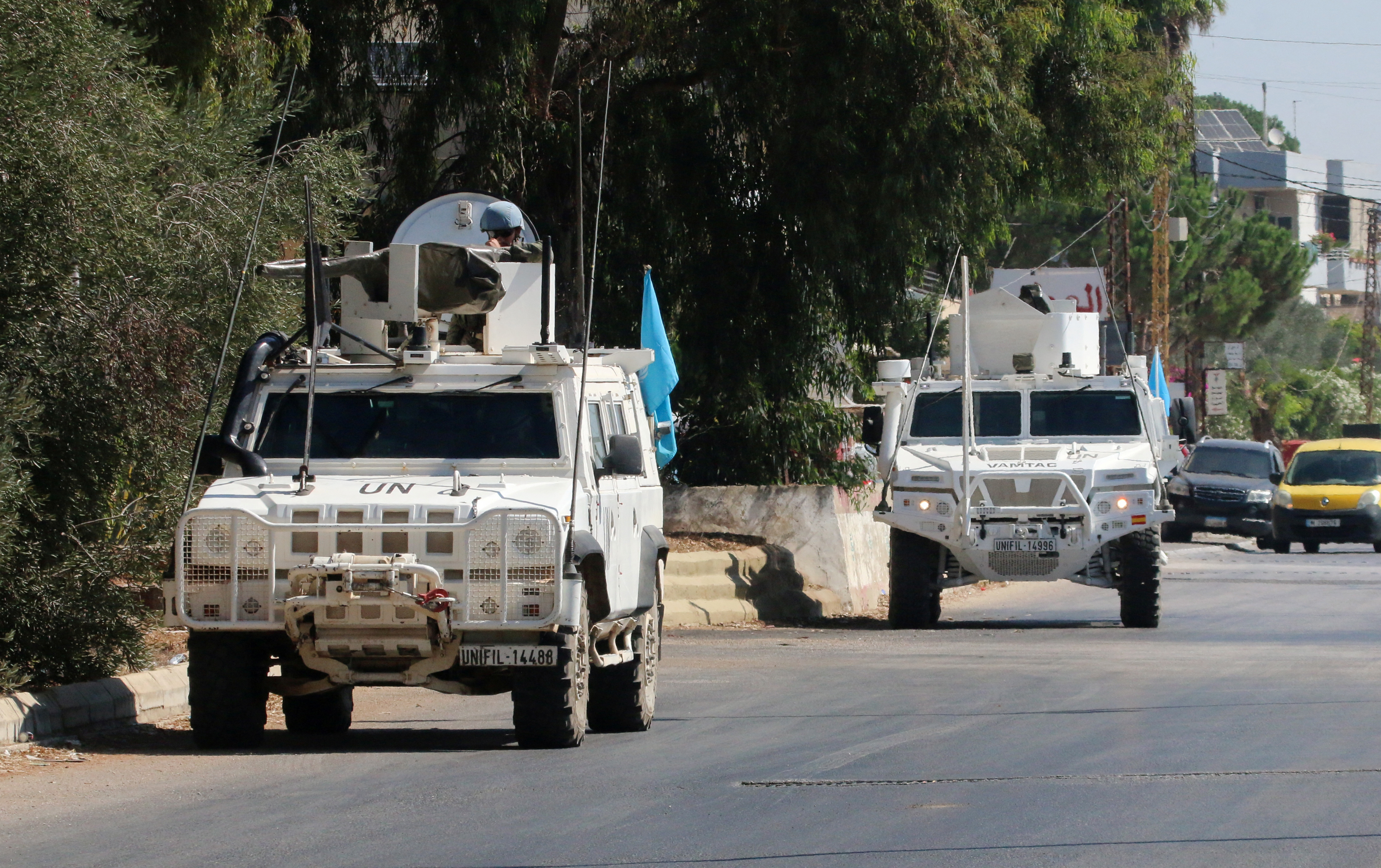 image Three peacekeepers injured in explosion in southern Lebanon, UNIFIL says