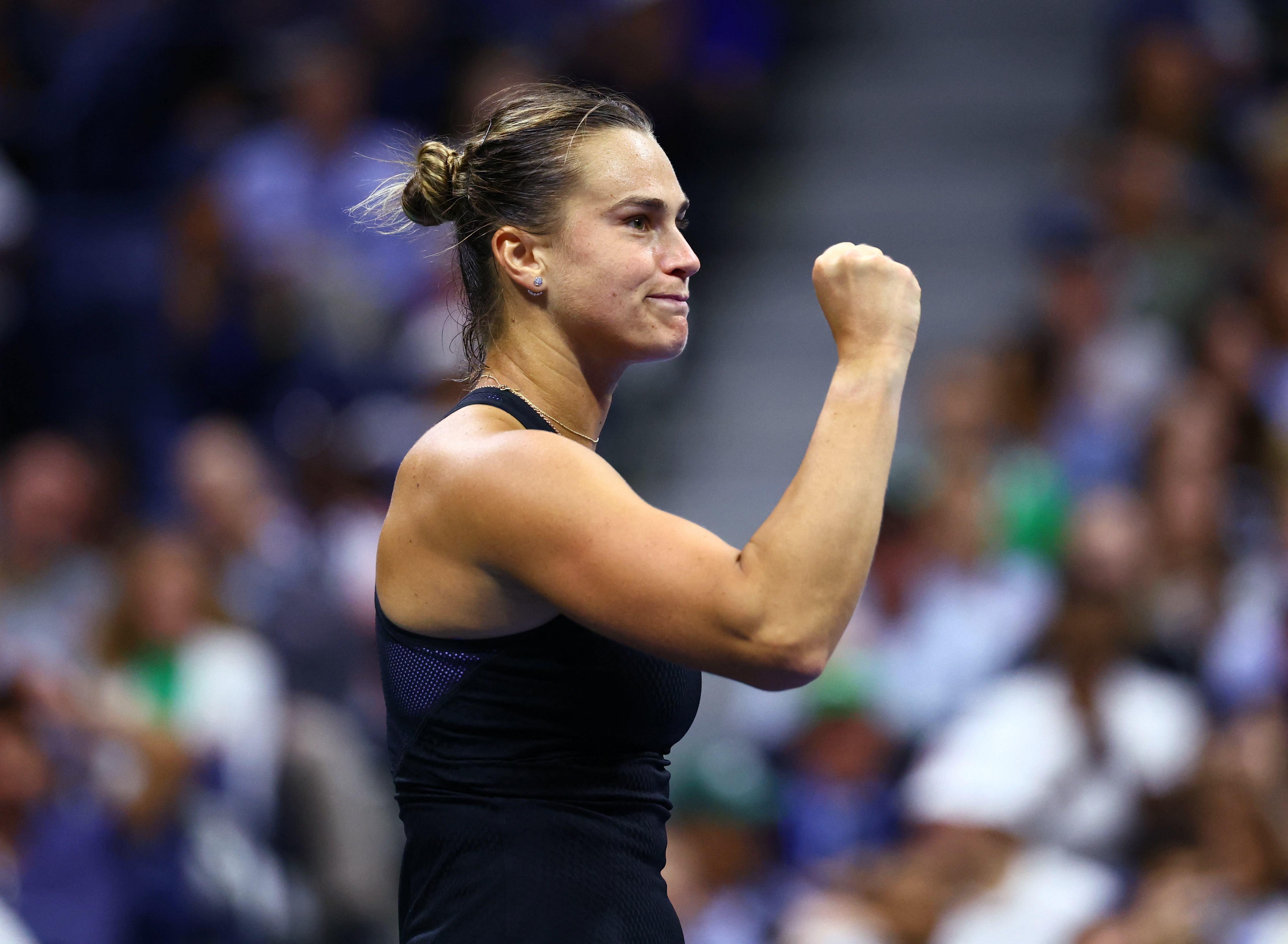 image Sabalenka roars into US Open semis as Fritz, Tiafoe book blockbuster clash