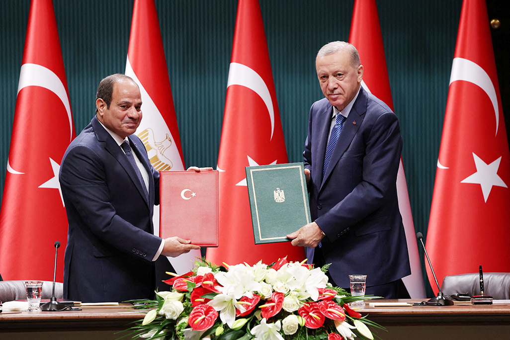 image Egypt&#8217;s Sisi makes first presidential visit to Turkey in 12 years