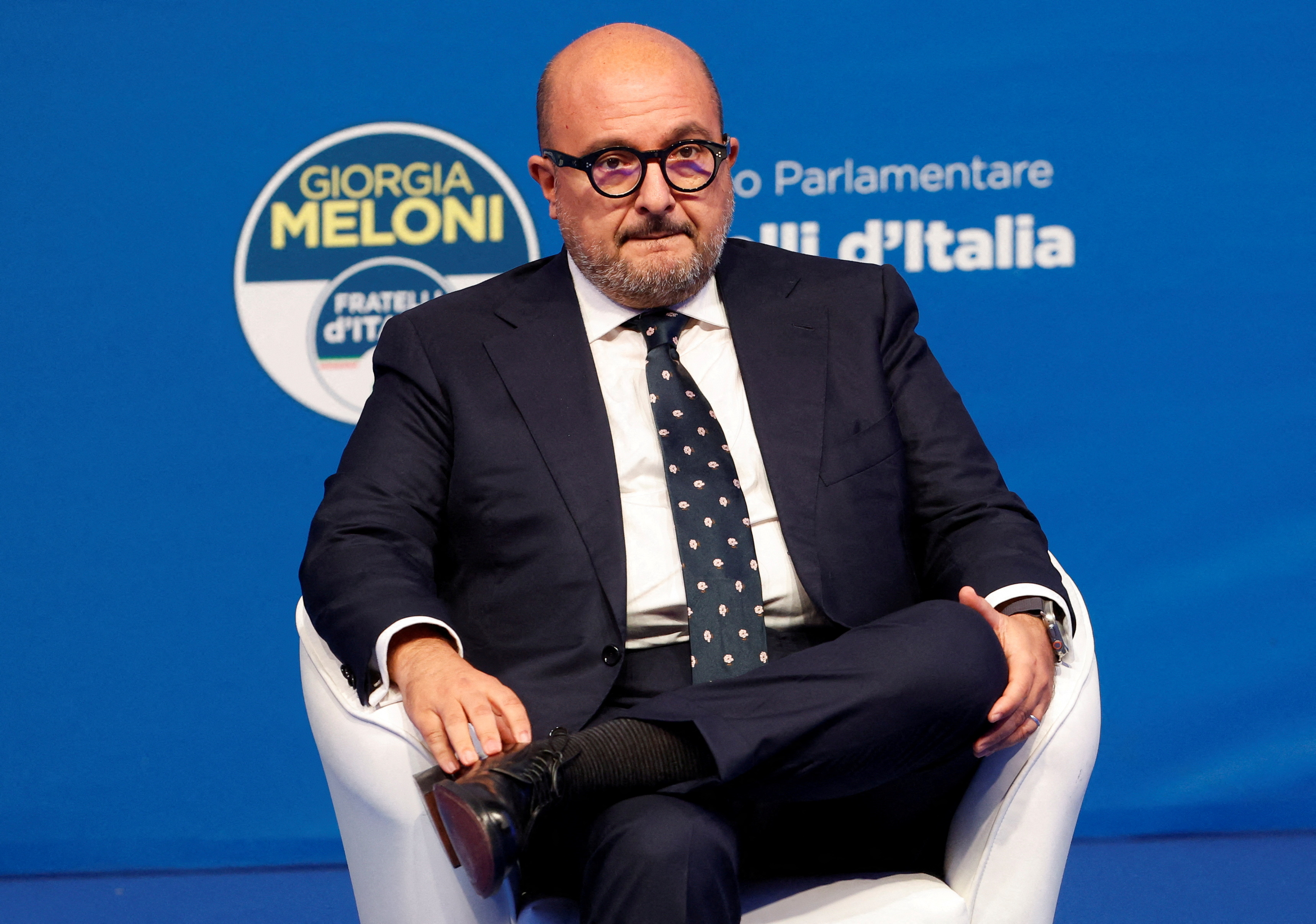image Italian minister&#8217;s ex-lover banned from parliament over spy glasses