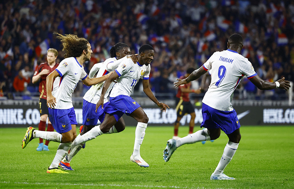 image France back to winning ways with win over Belgium