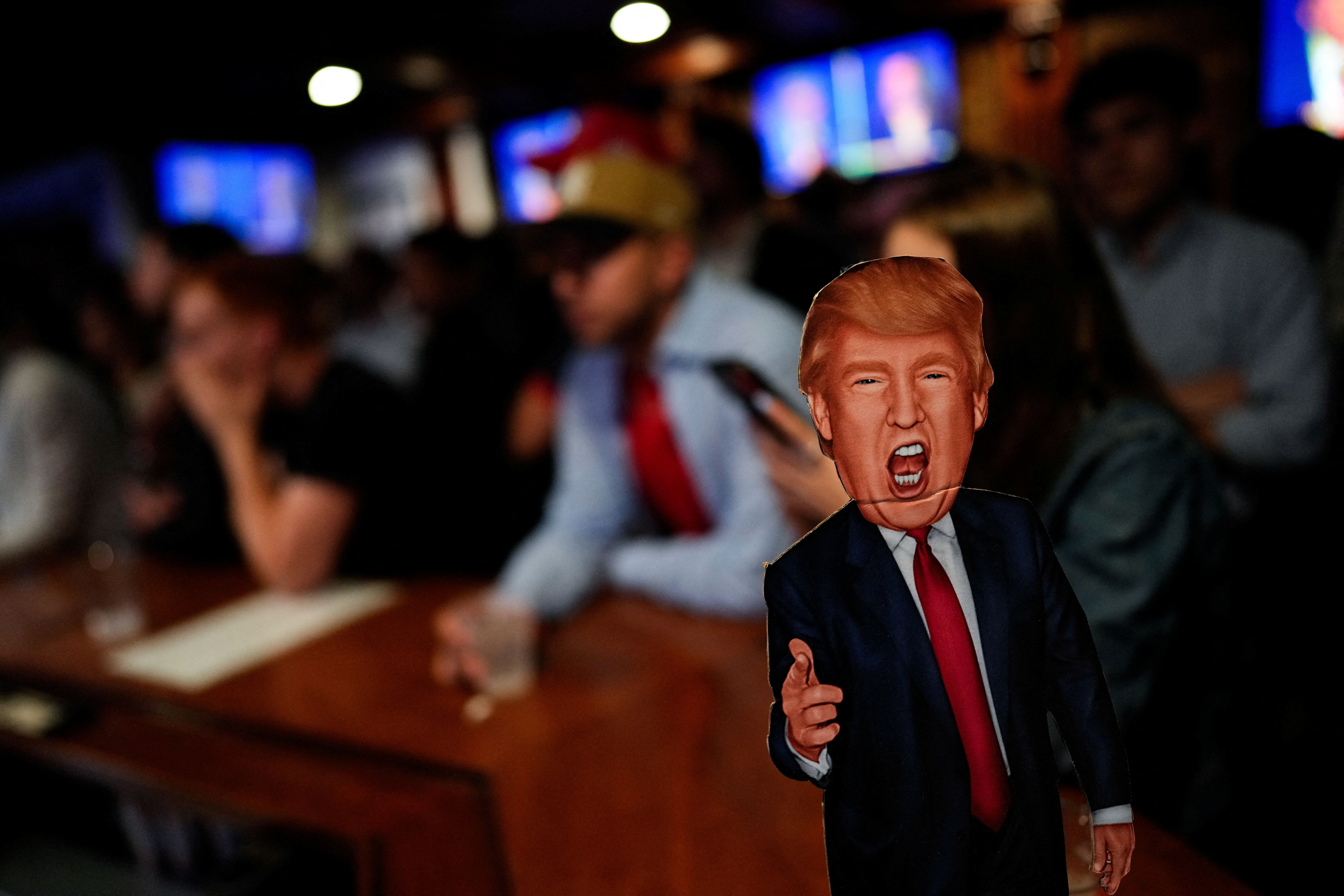 image As Harris and Trump debated, a social media battle raged