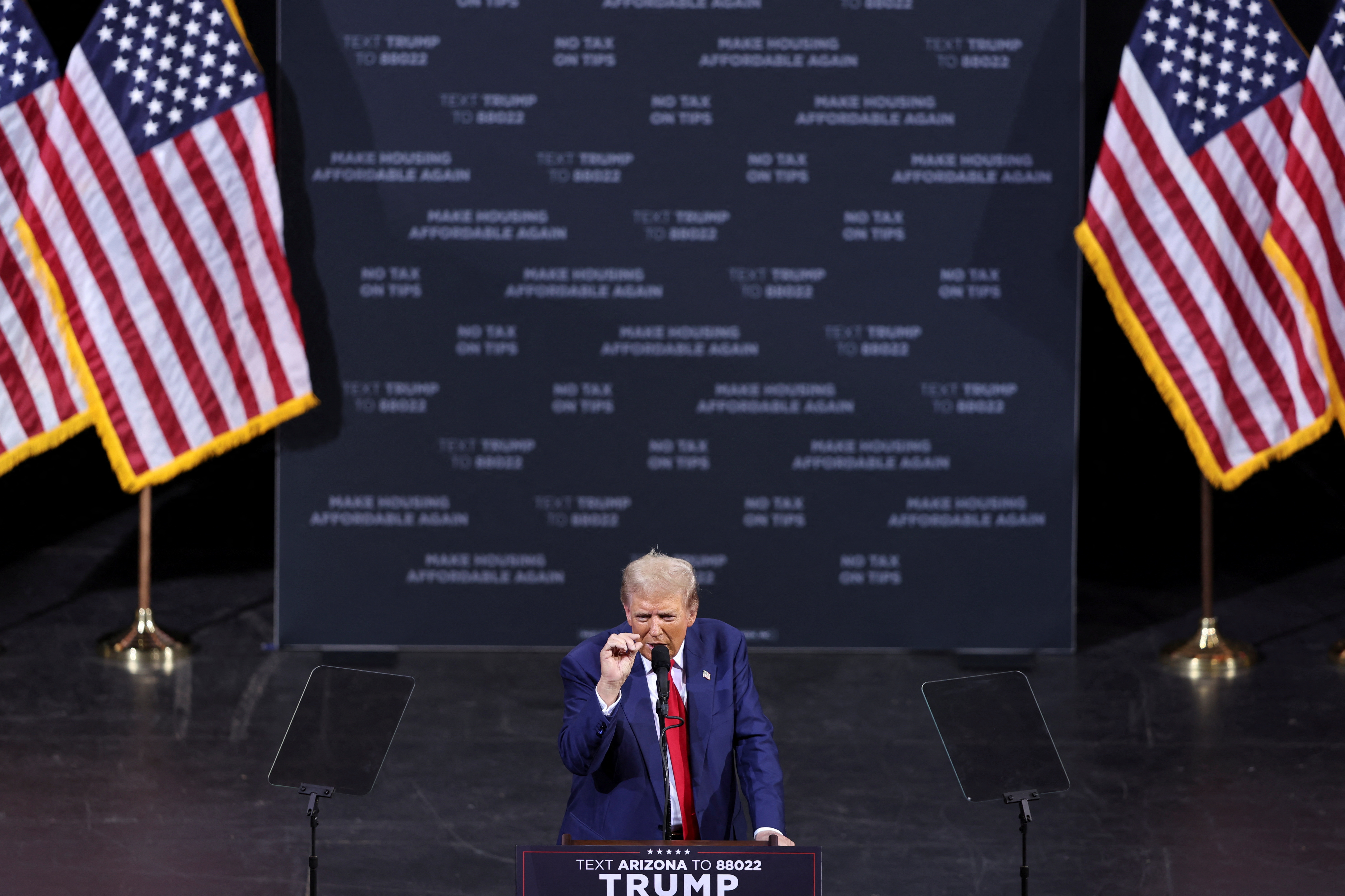 image Trump: No more debates with Kamala Harris