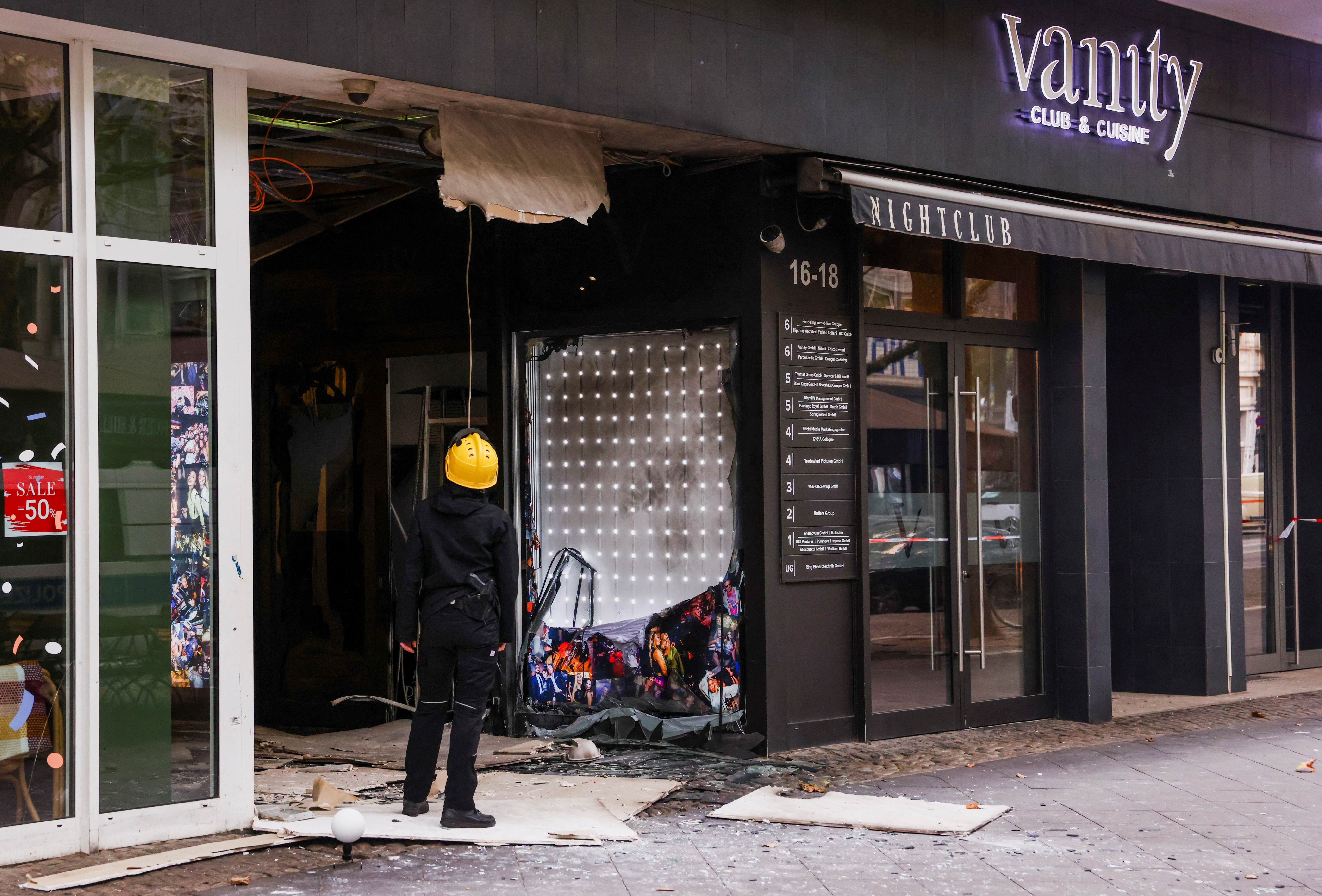 image German police investigate explosion in central Cologne