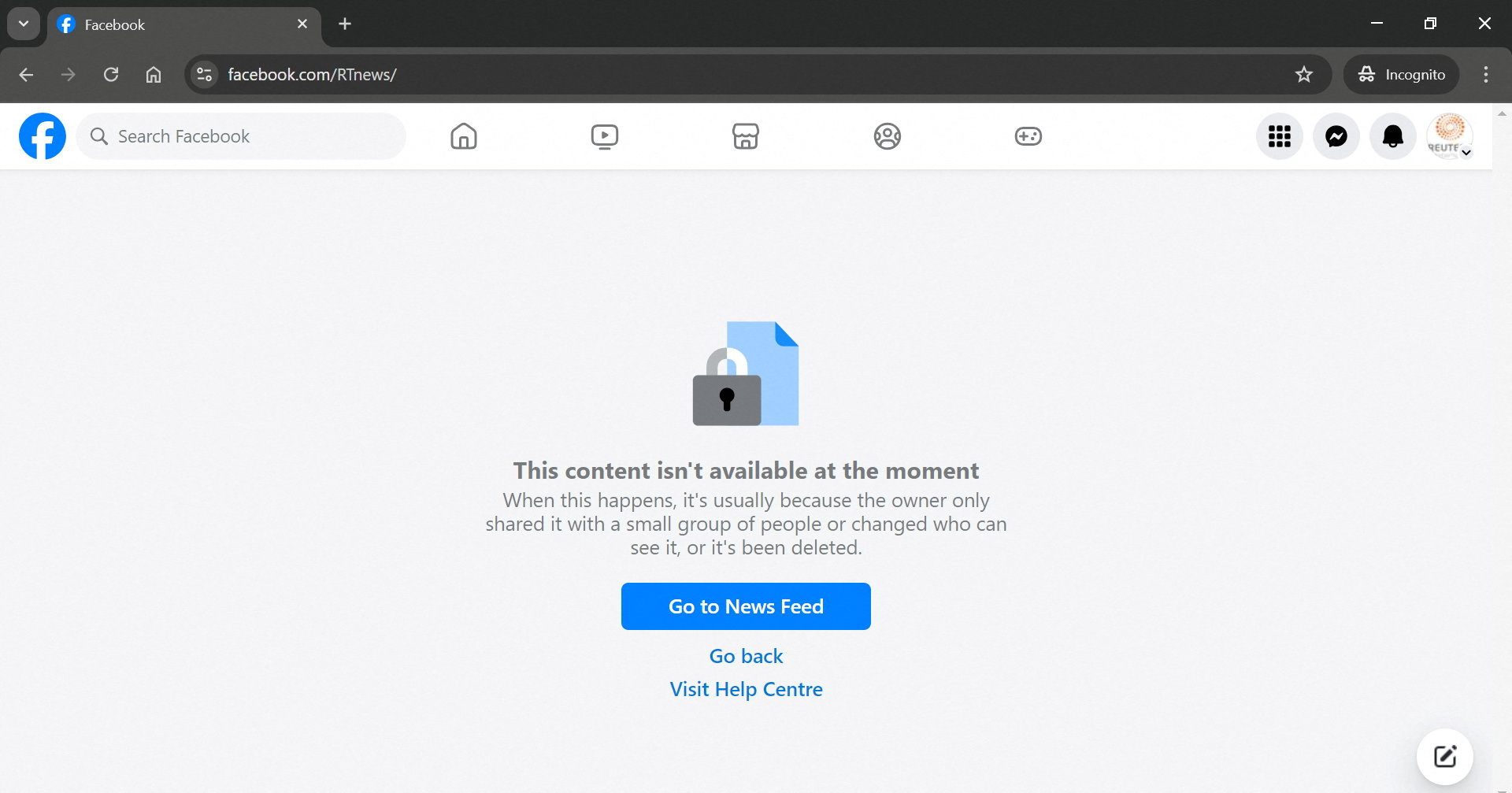 image Facebook owner bans RT and other Russian state media networks