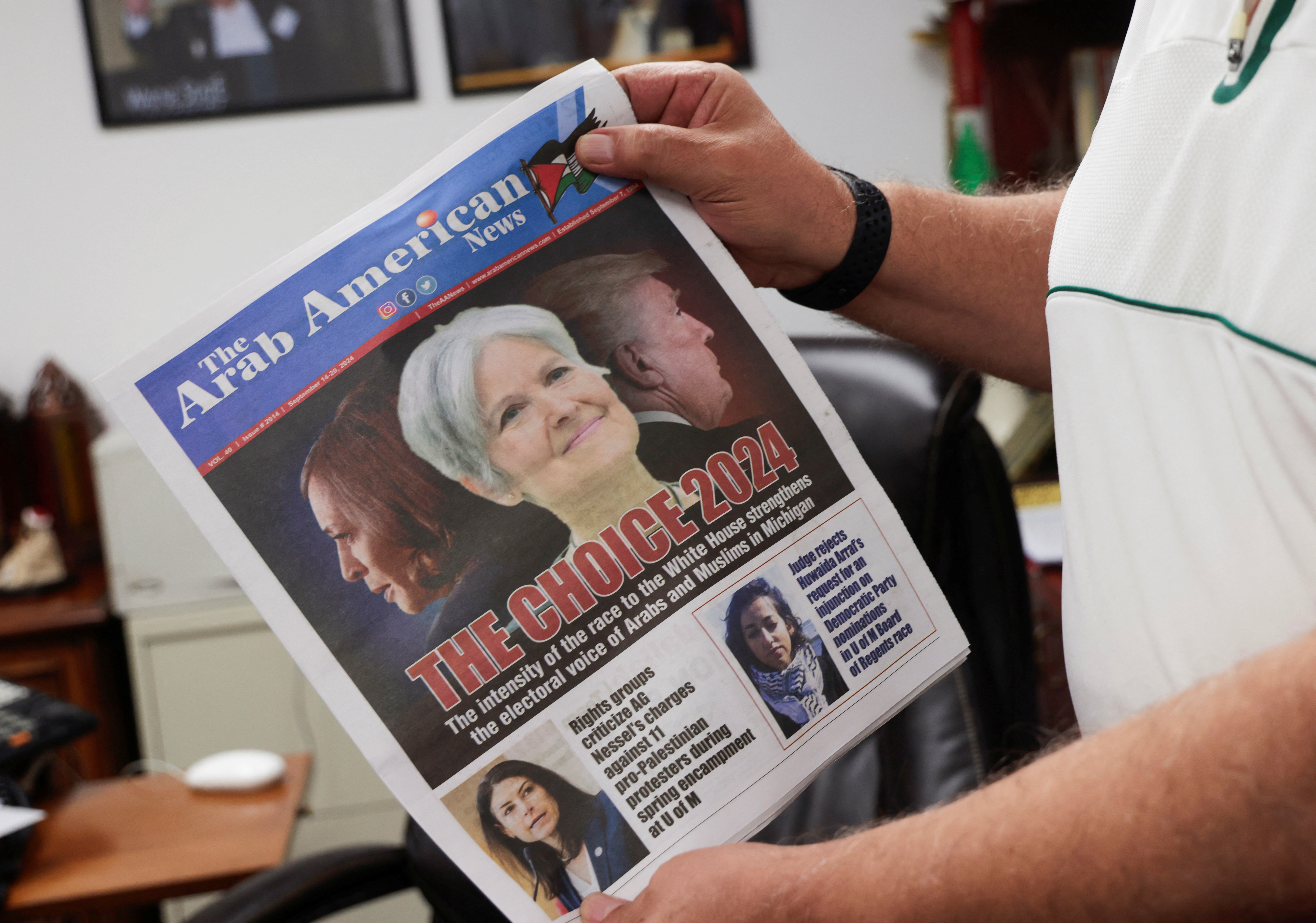 image Some Muslim Americans moving to Jill Stein in potential blow to Kamala Harris