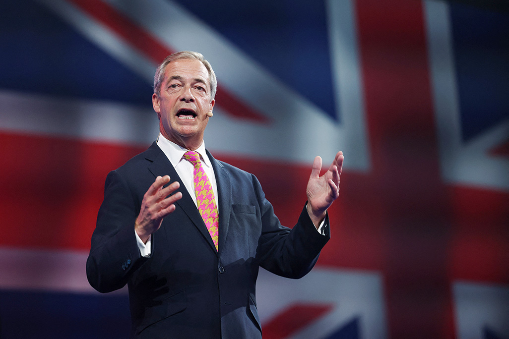 image Reform leader Farage says his party will win next UK election