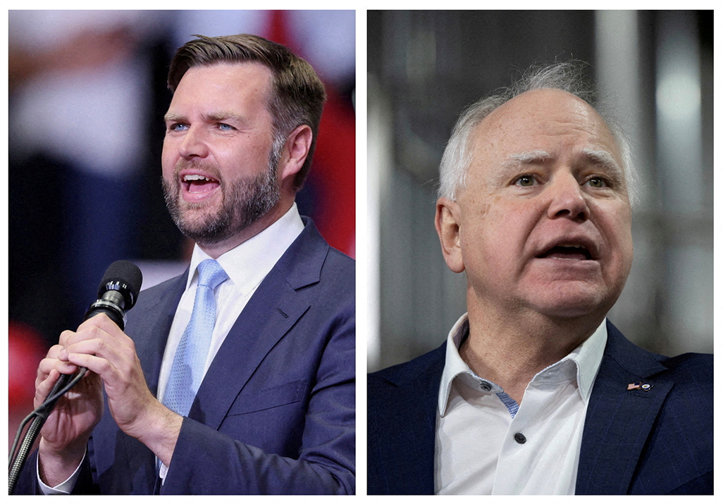 image &#8216;Cat ladies&#8217; vs. &#8216;weird&#8217;: Vance, Walz to square off in sole VP debate