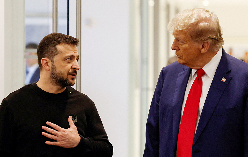 image Facing uncertain fate under Trump, Ukraine appeals to his &#8216;strength&#8217;