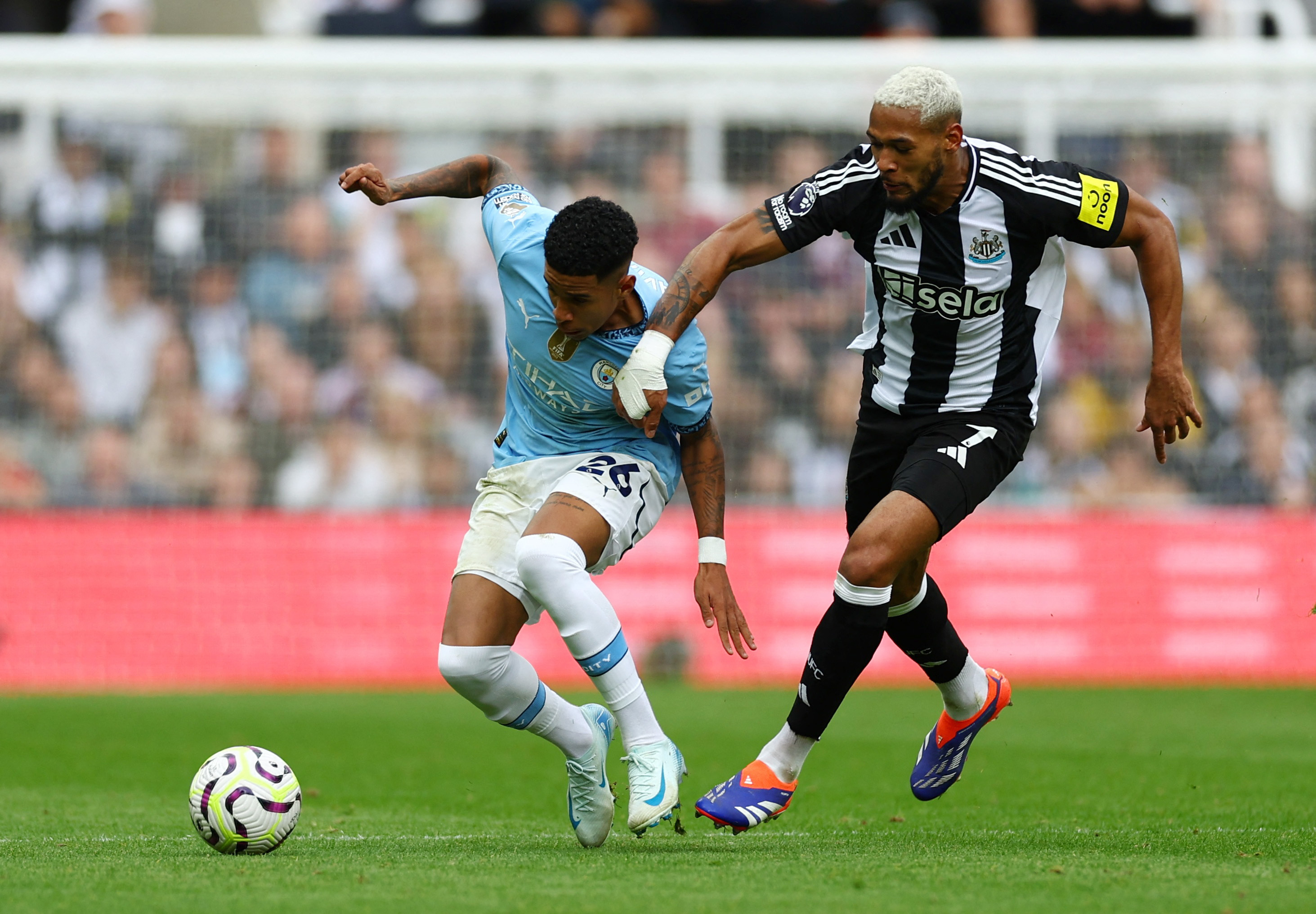 image Man City held at Newcastle in gruelling 1-1 draw