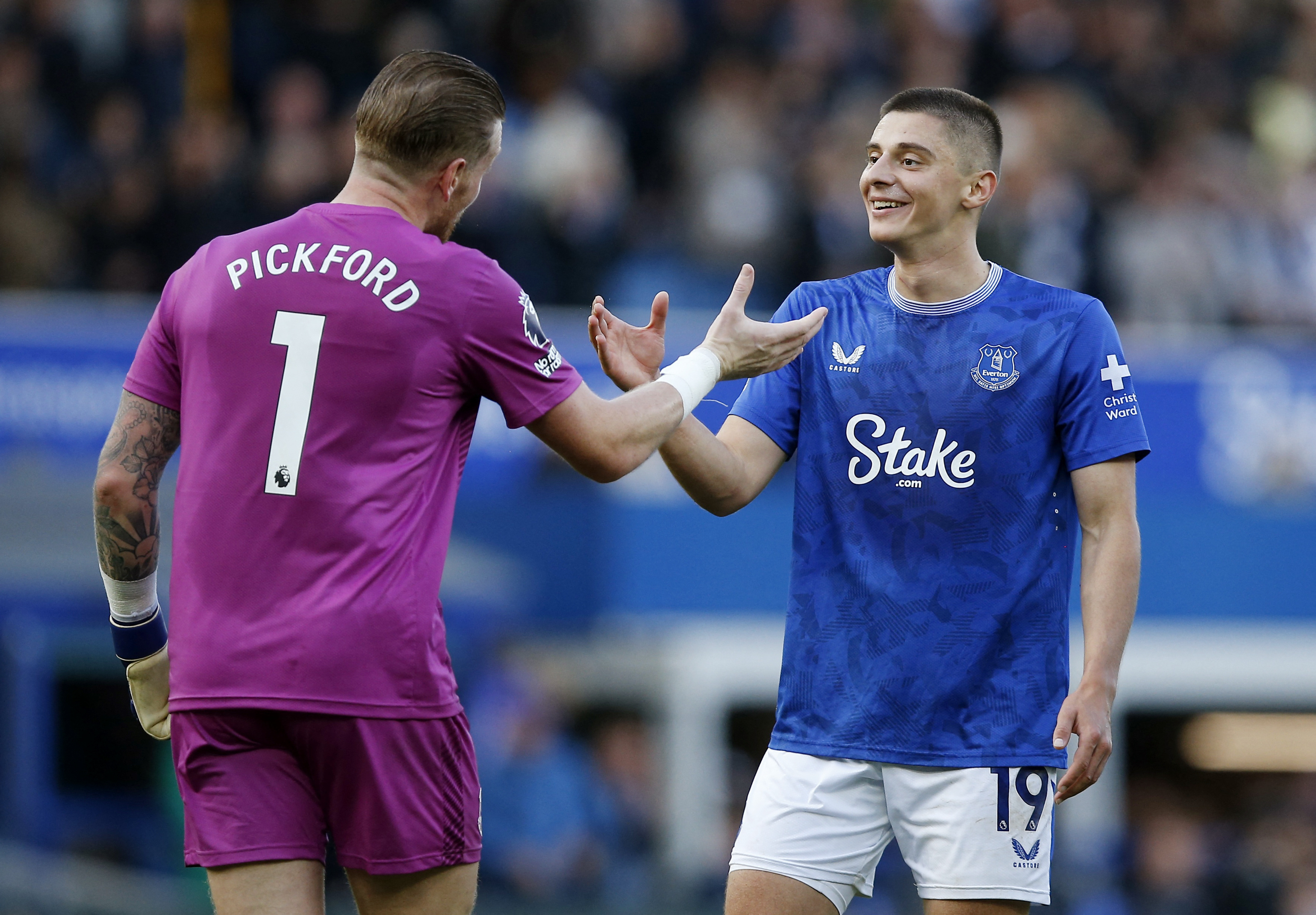 image McNeil brace gives Everton comeback win over Palace