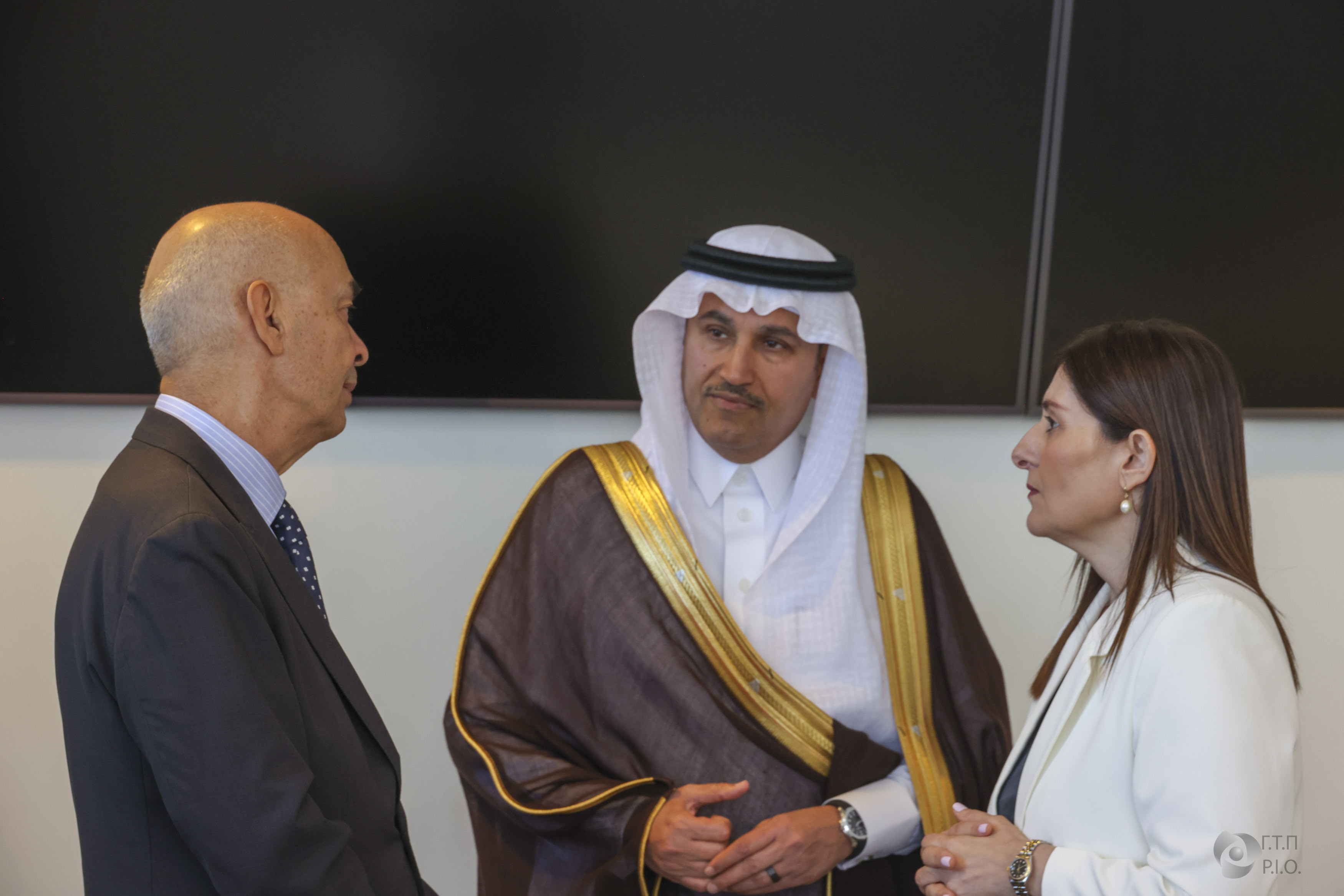 image Saudi minister visits Limassol&#8217;s Eurogate terminal