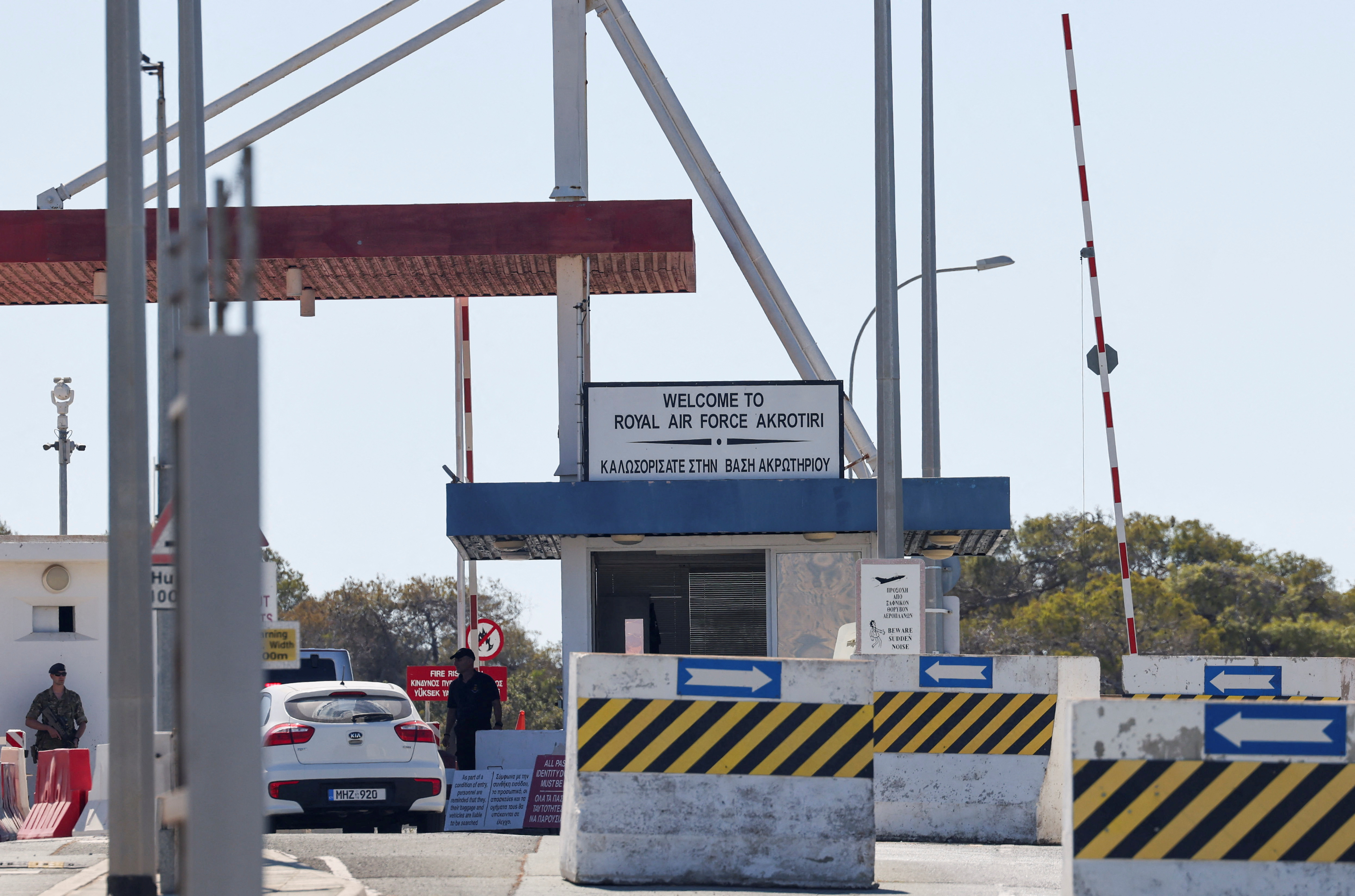 image British troops deployed to Cyprus as Lebanon crisis escalates