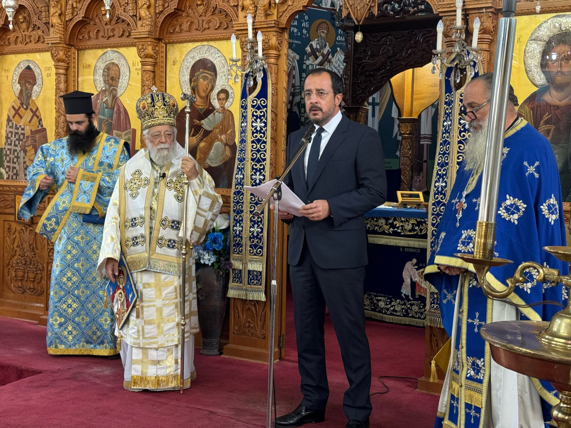 image Christodoulides: No matter how hard some people try, we do not forget