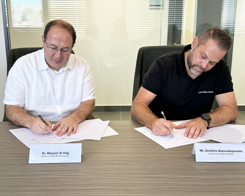 image AUB Mediterraneo, Atlas Paphou sign MOU for collaboration