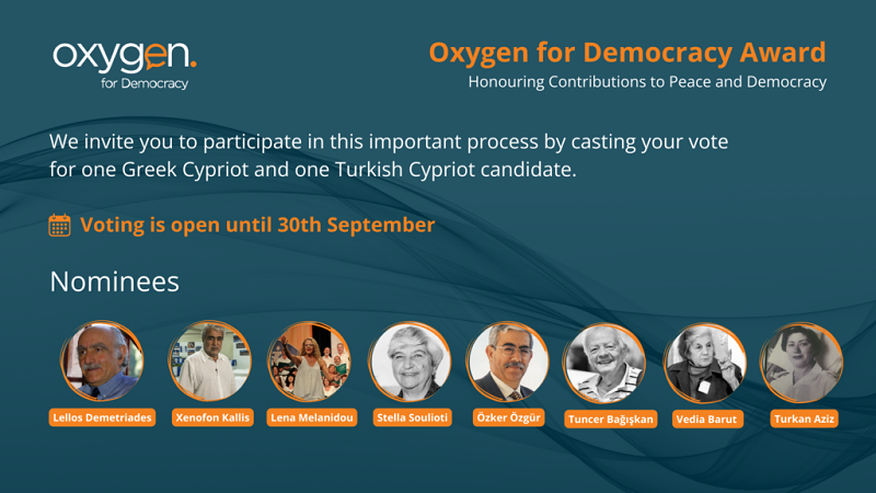 image Launch of Oxygen for Democracy Αward