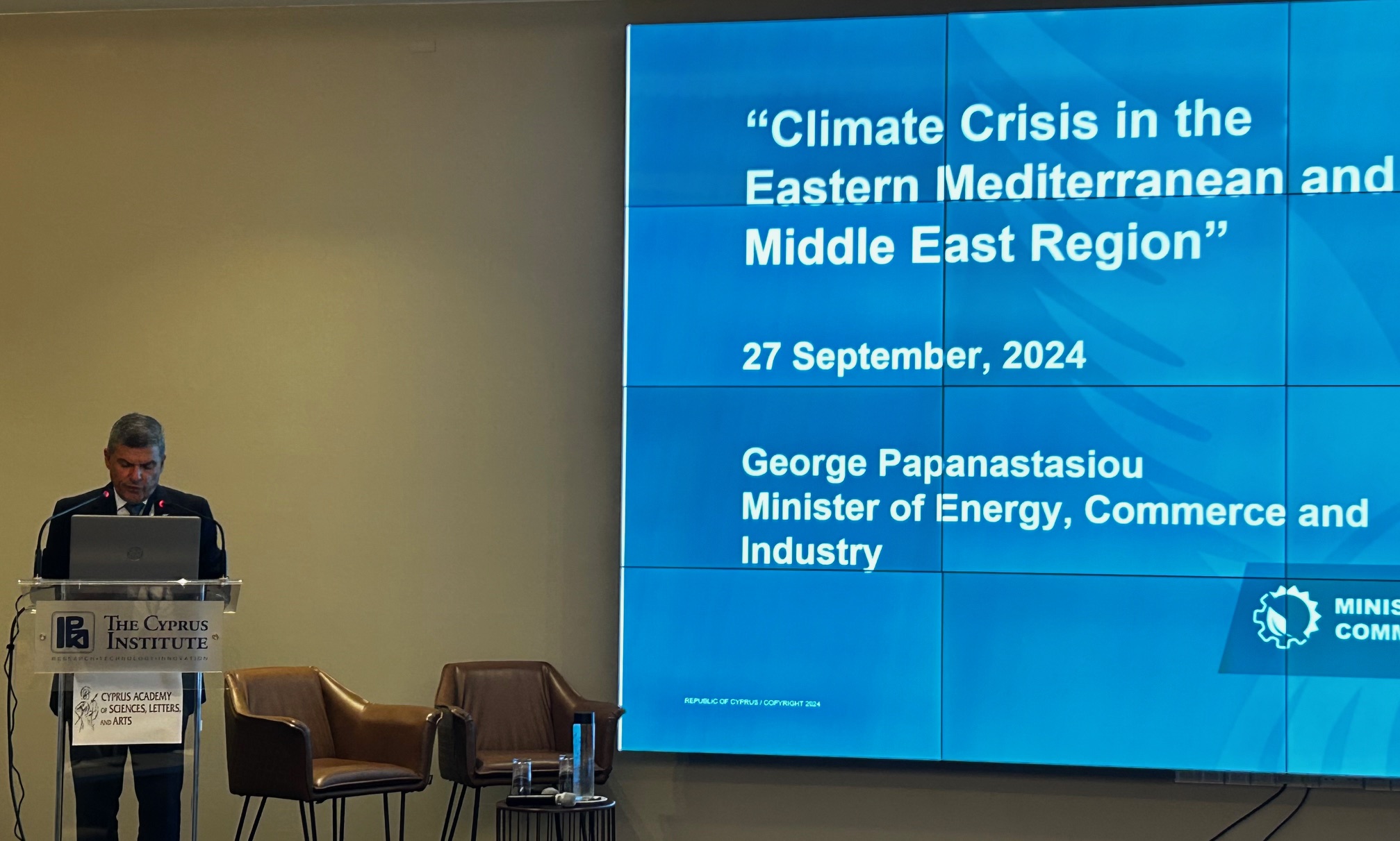 image Green corridor for energy, Cyprus’ top Med9 priority