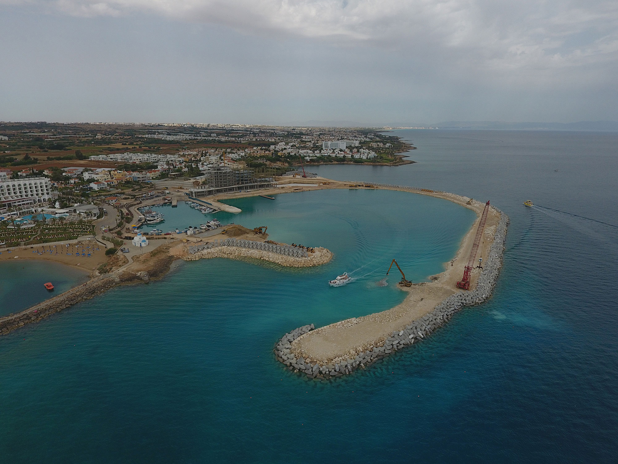 image Paralimni marina set to complete first phase by year-end