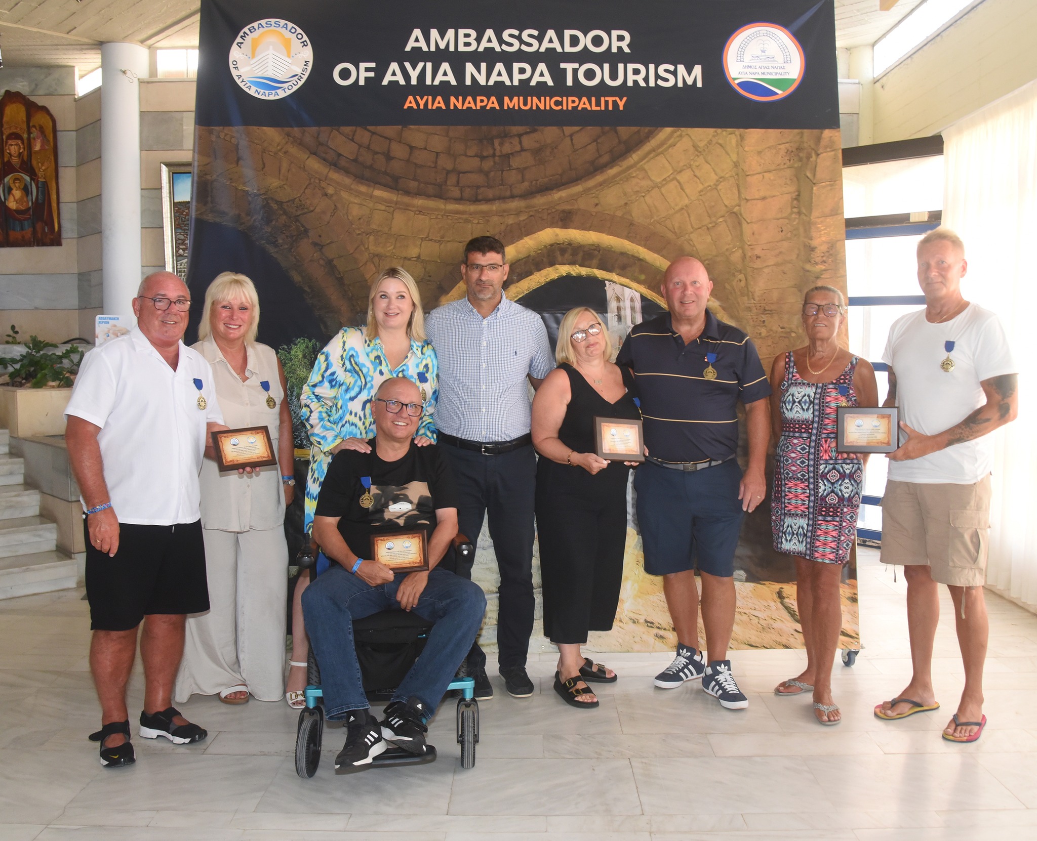 image Ayia Napa names eight new ‘tourism ambassadors’