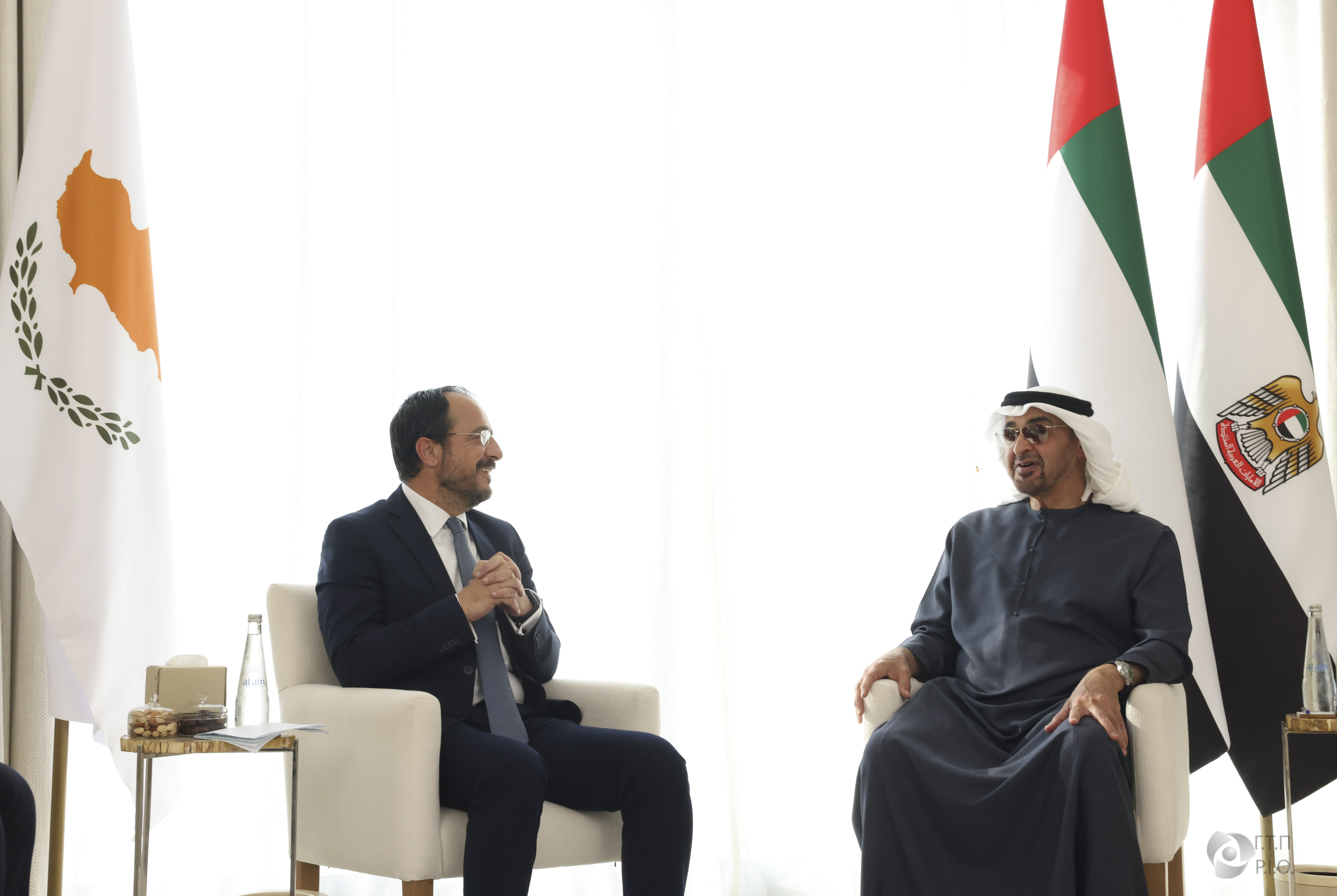 image Christodoulides discusses energy in UAE visit