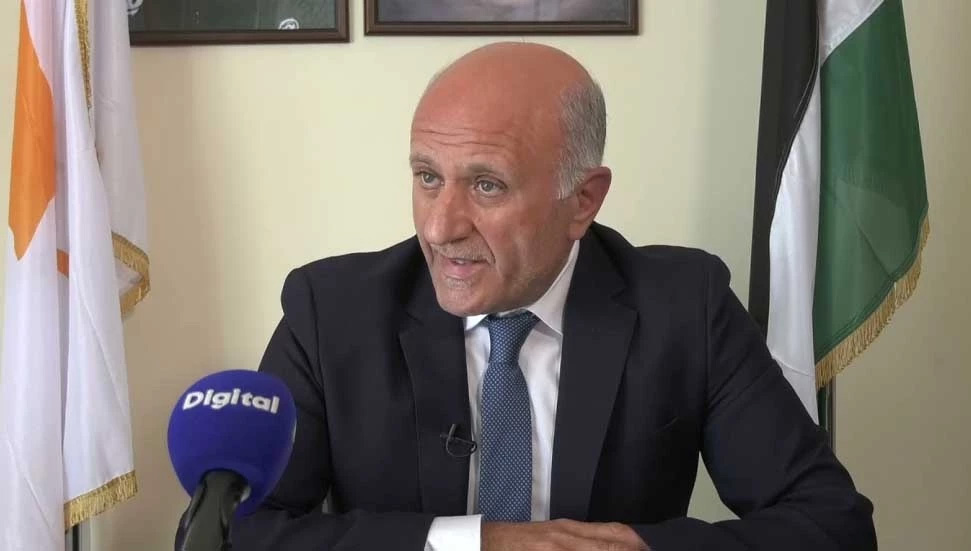 image Palestinian ambassador thanks Cyprus for backing UN resolution on Israel