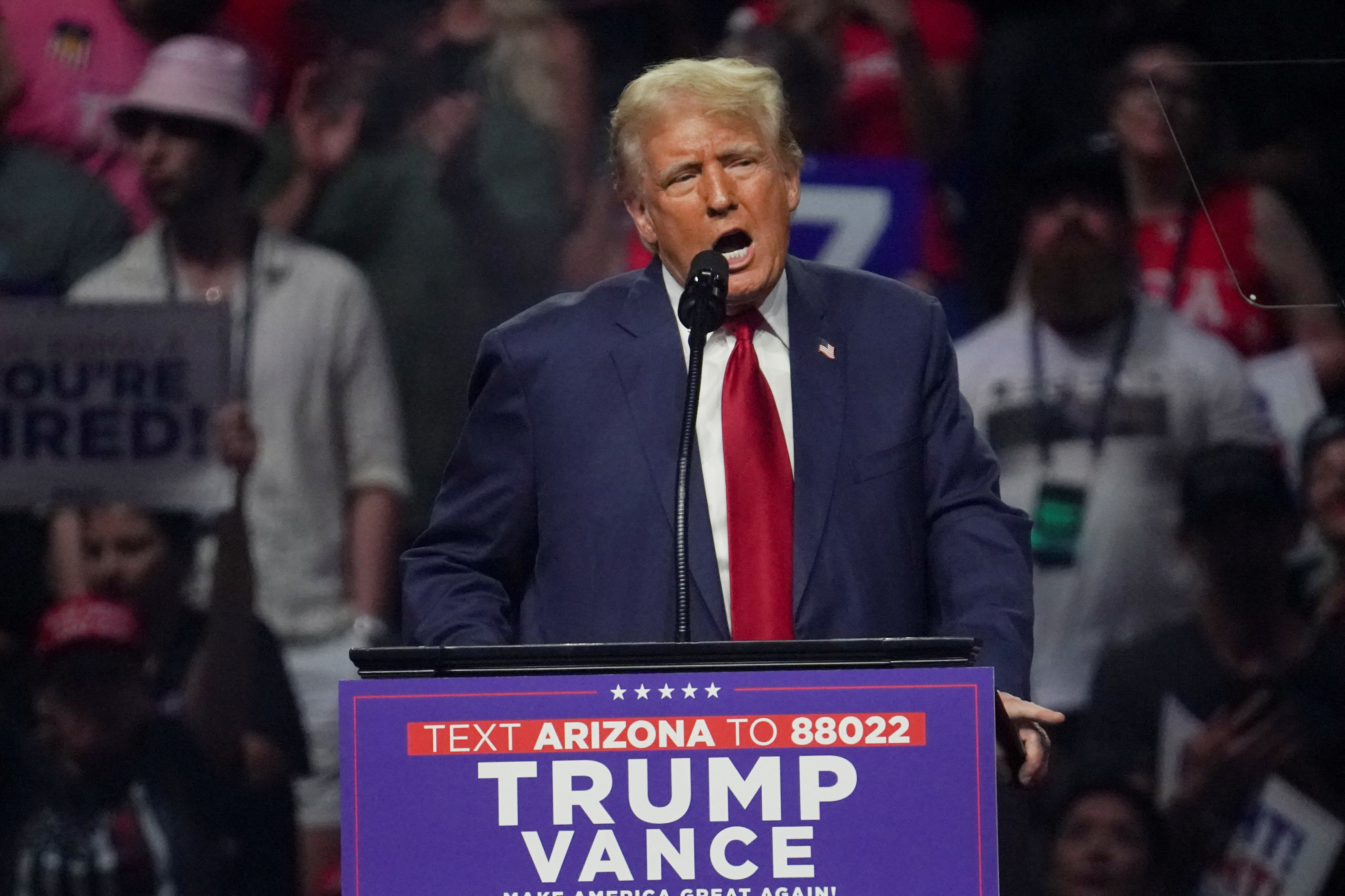 image Trump hush money sentencing delayed until after election