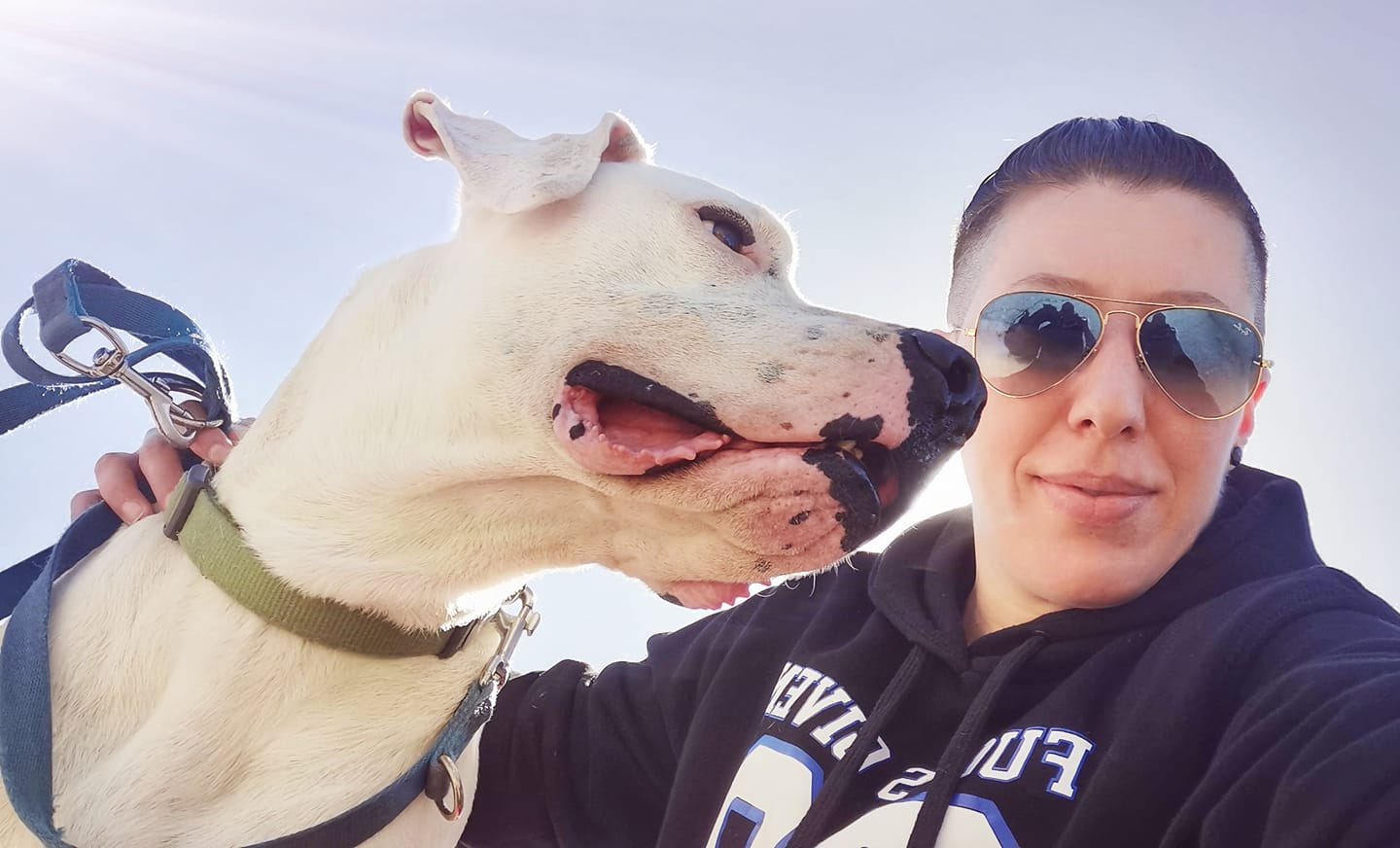 image A happy day for all: runners give shelter dogs an outing