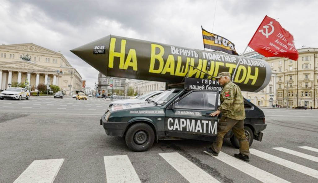 image Russian hawk says Moscow could launch limited nuclear strike on NATO country